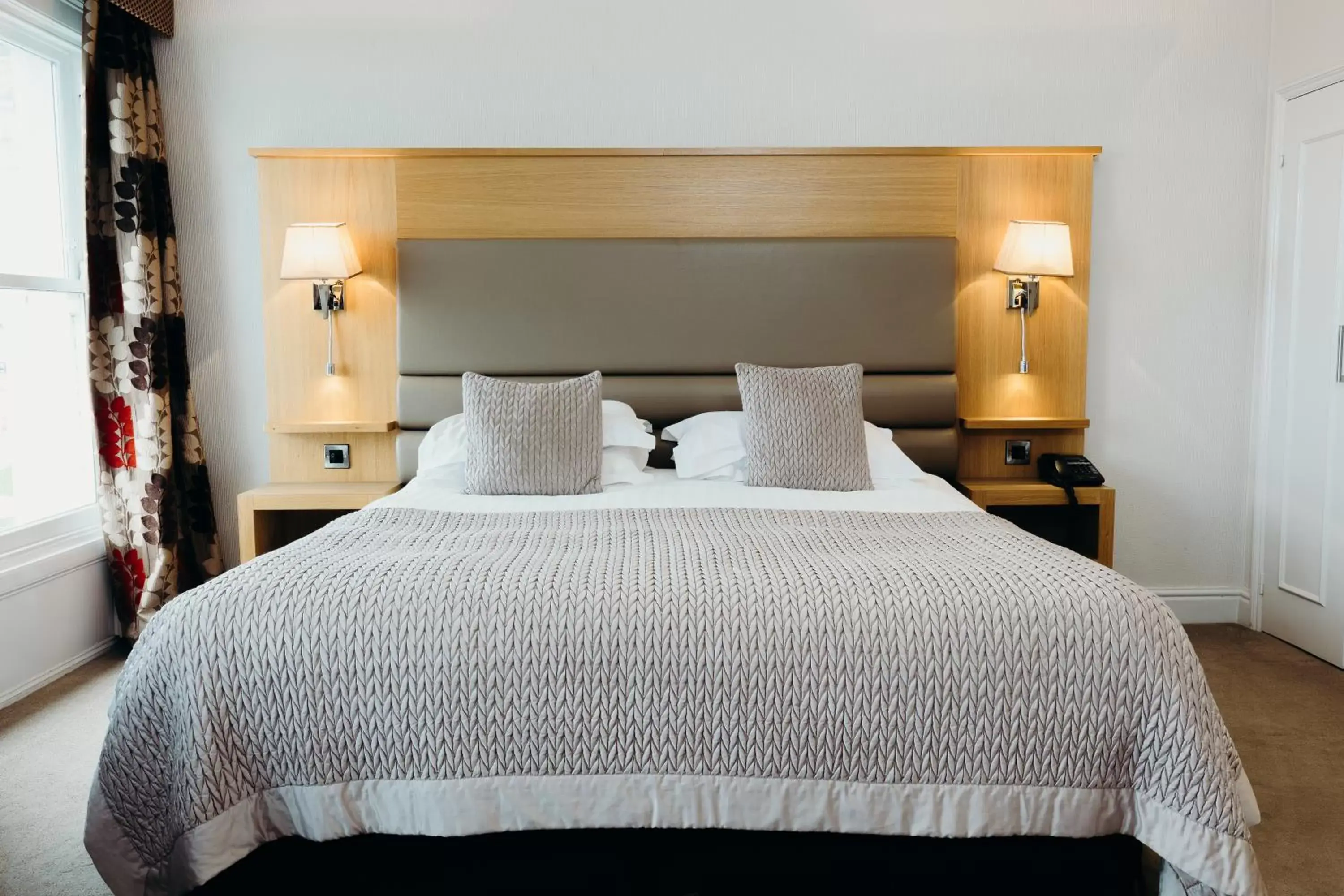 Bedroom, Bed in Crown Spa Hotel Scarborough by Compass Hospitality Bedroom, Bed in Crown Spa Hotel Scarborough by Compass Hospitality