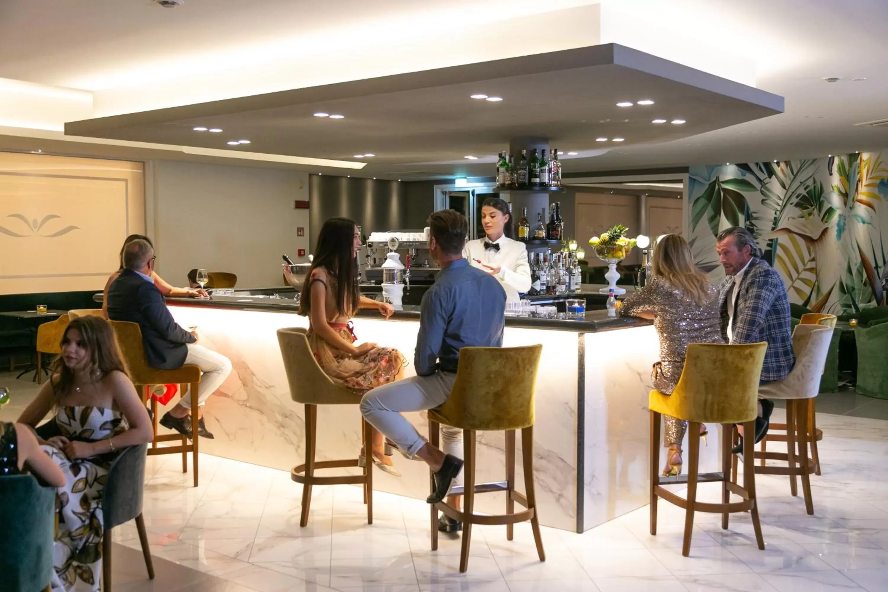 Lounge or bar in Hotel Savoia Thermae & SPA Lounge or bar in Hotel Savoia Thermae & SPA