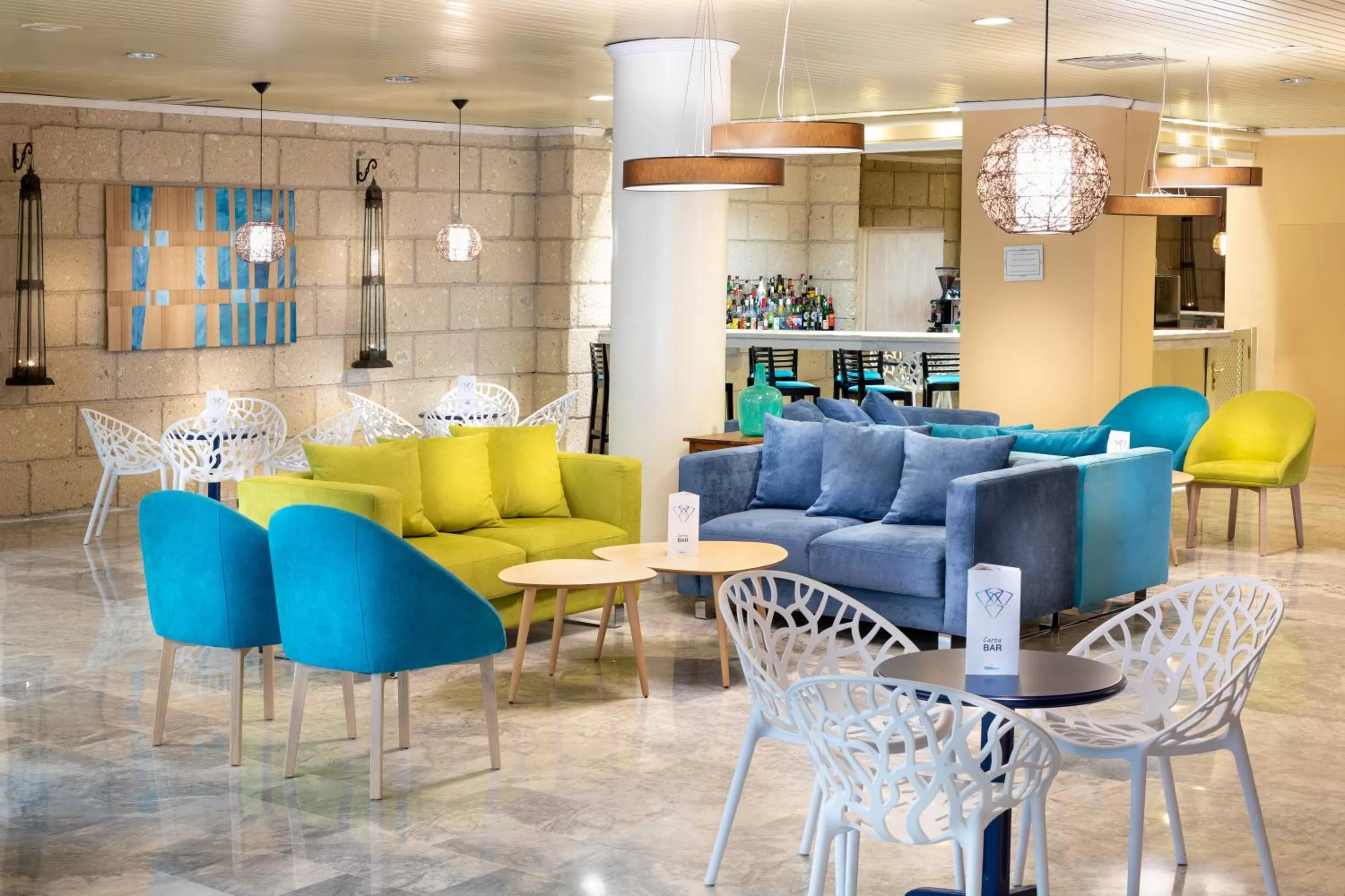 Lounge or bar in Alua Tenerife