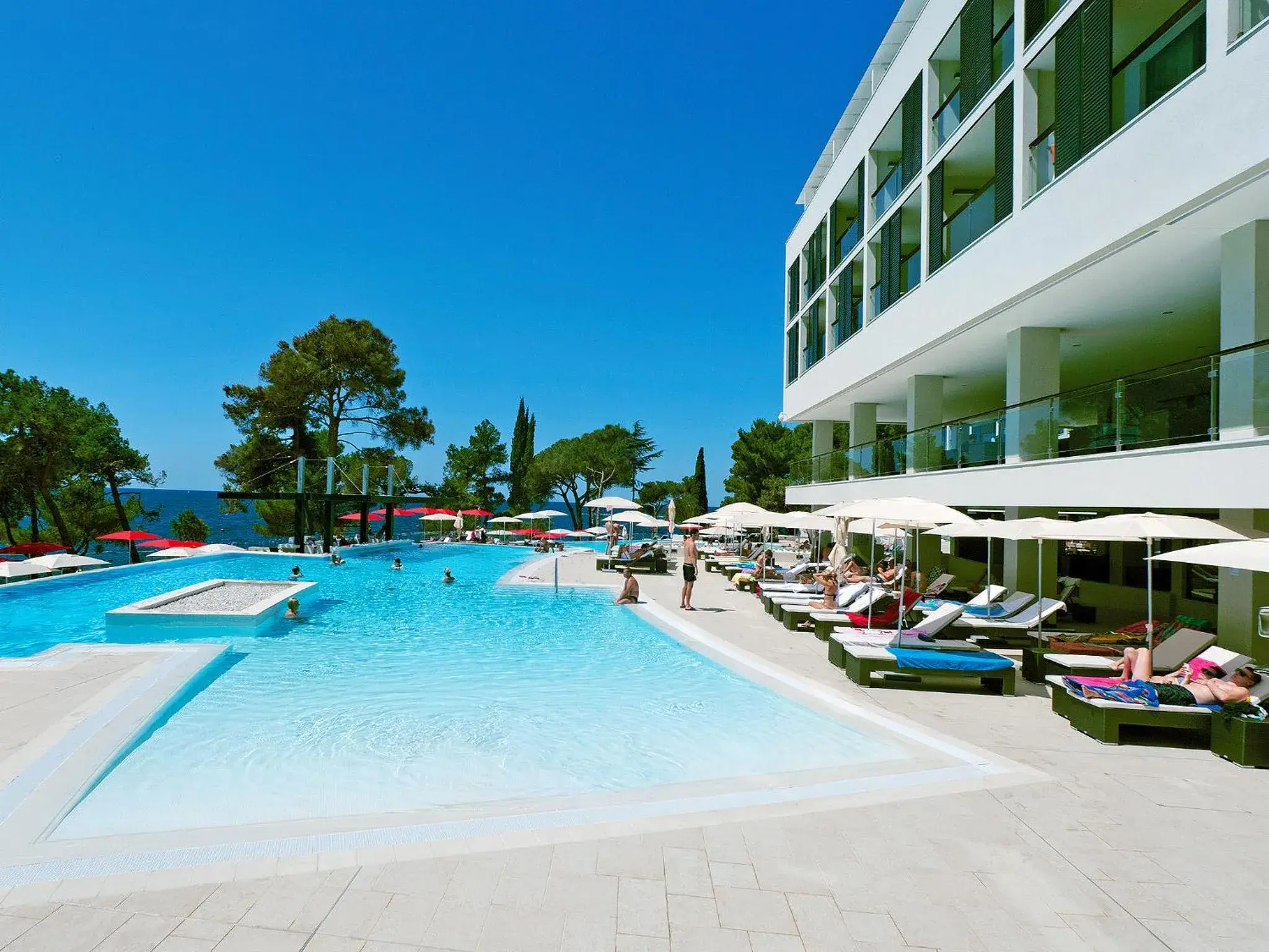 Swimming Pool in Hotel Parentium Plava Laguna