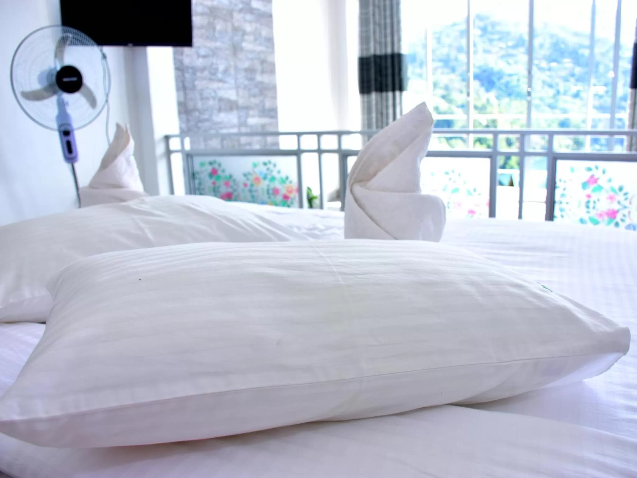 Bed in Ornateview Hotel