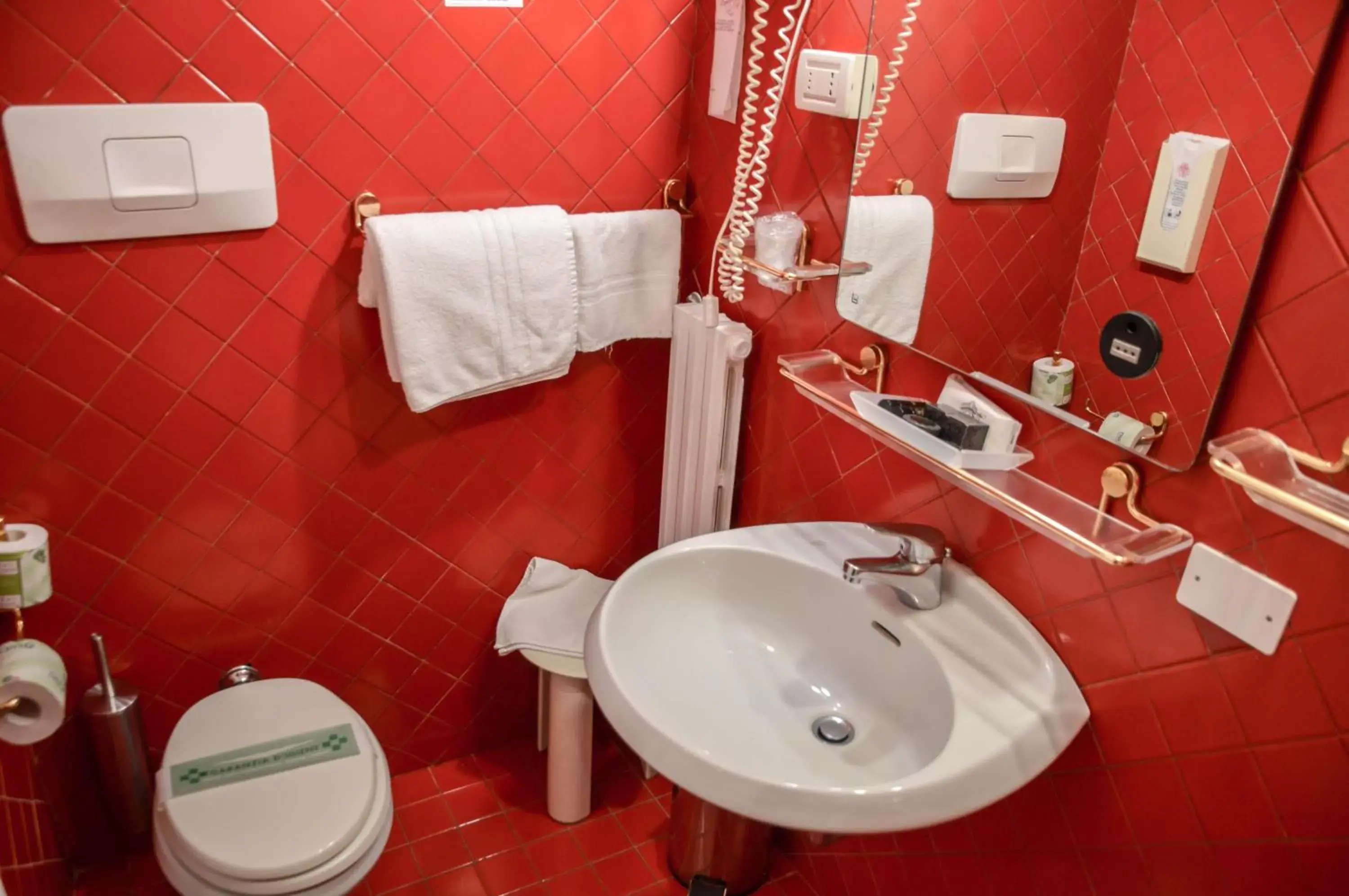 Bathroom in Hotel Le Boulevard