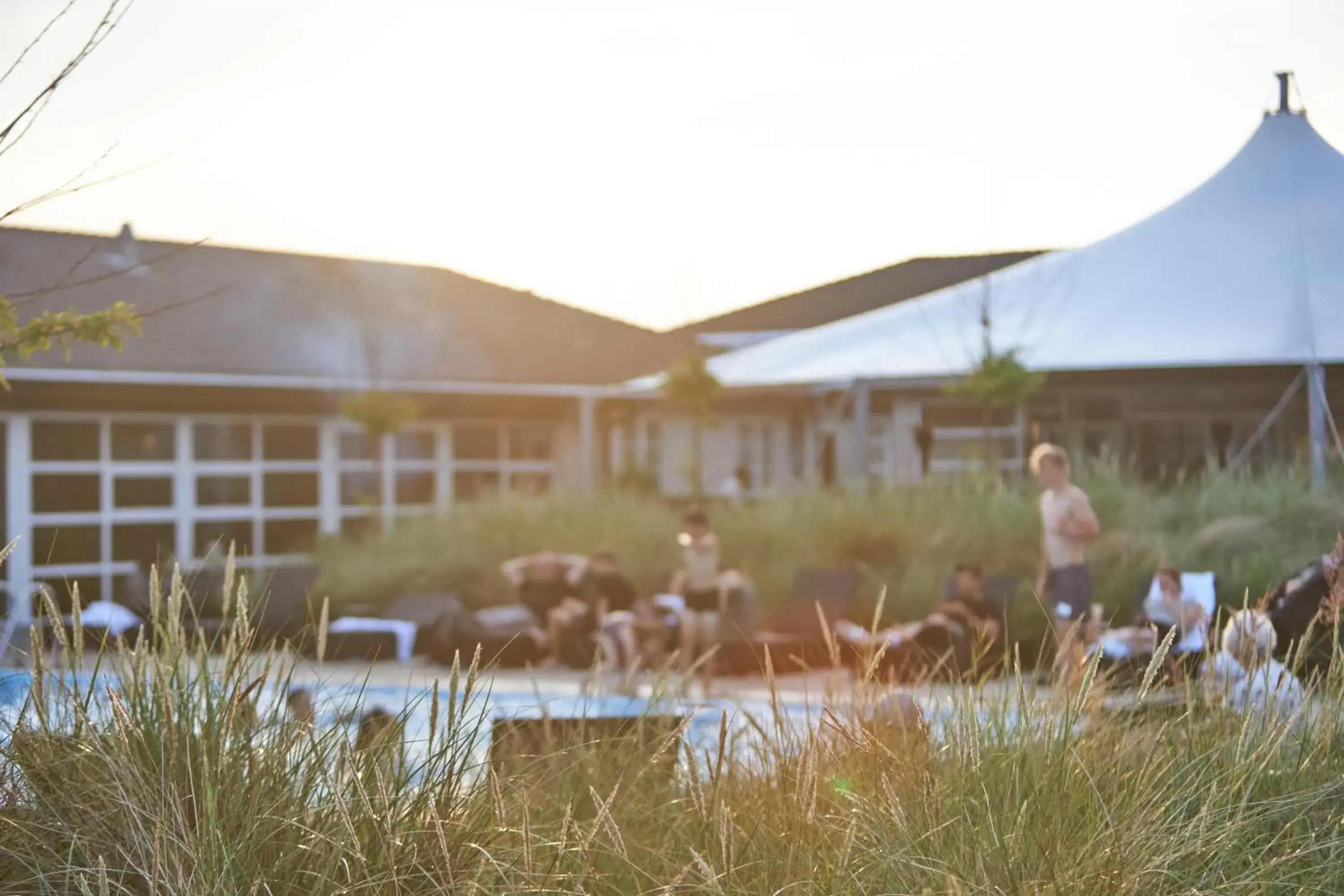 Swimming pool, Property Building in Color Hotel Skagen