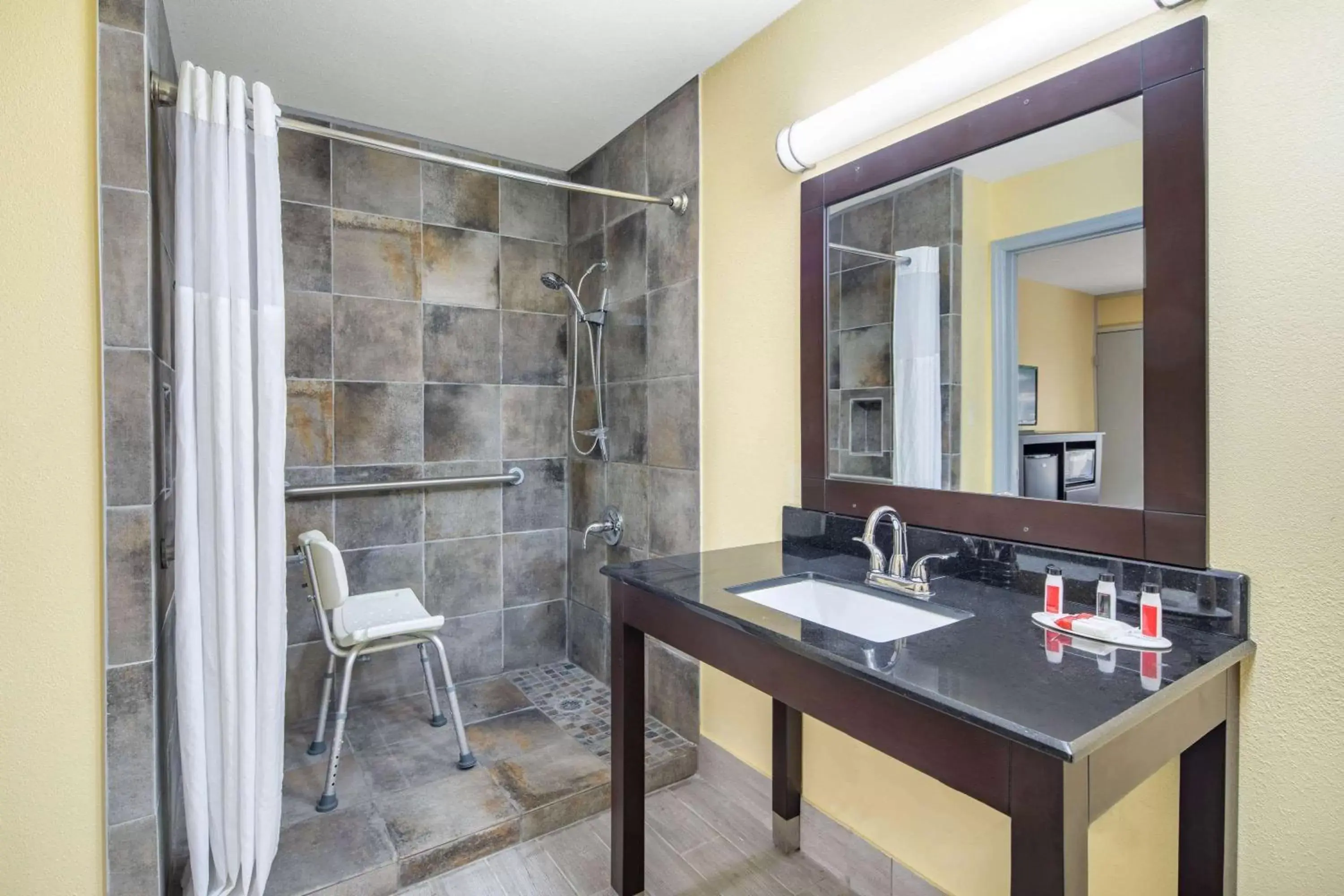 Shower, Bathroom in Days Inn by Wyndham Muscle Shoals