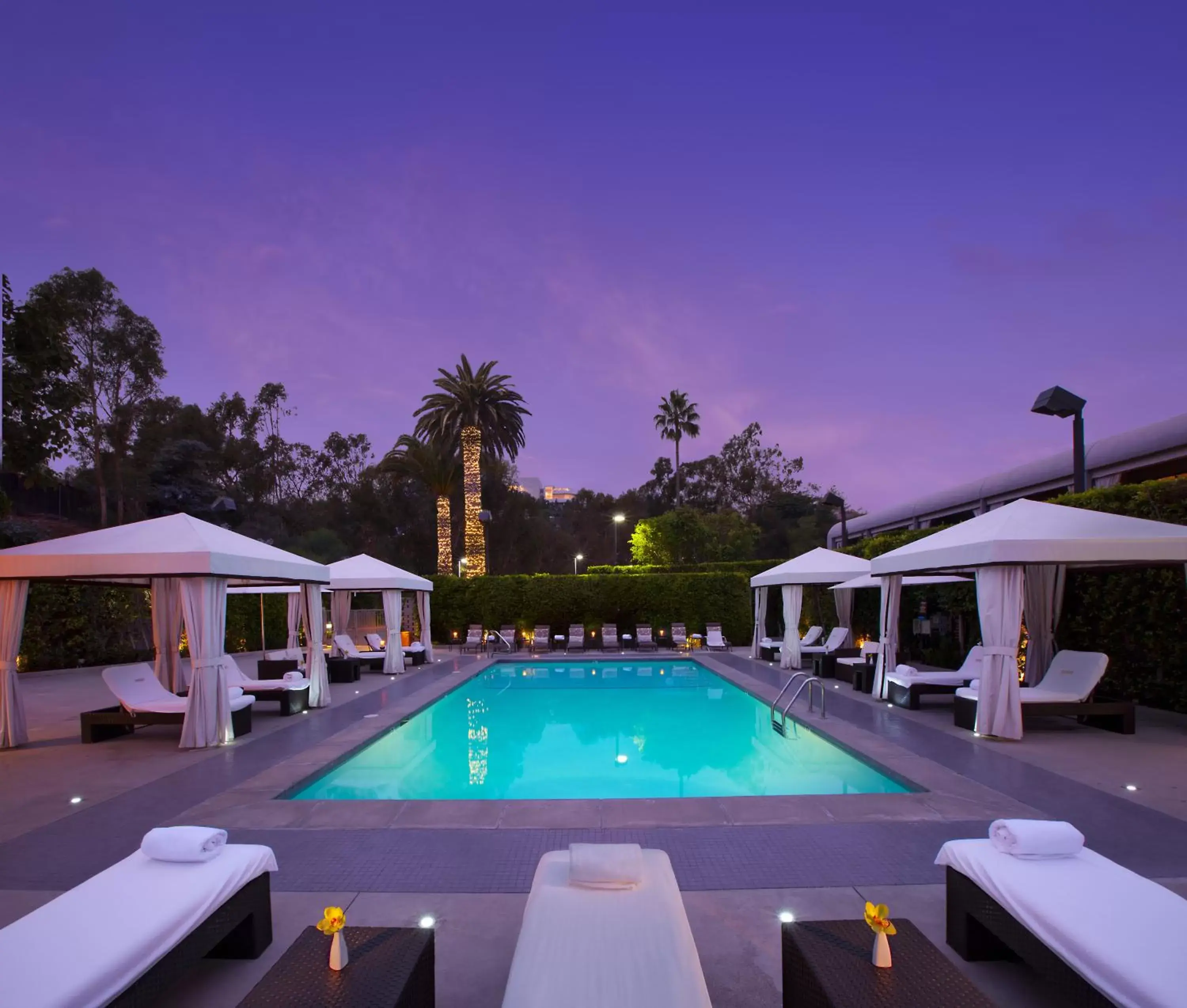 Swimming Pool in Luxe Sunset Boulevard Hotel