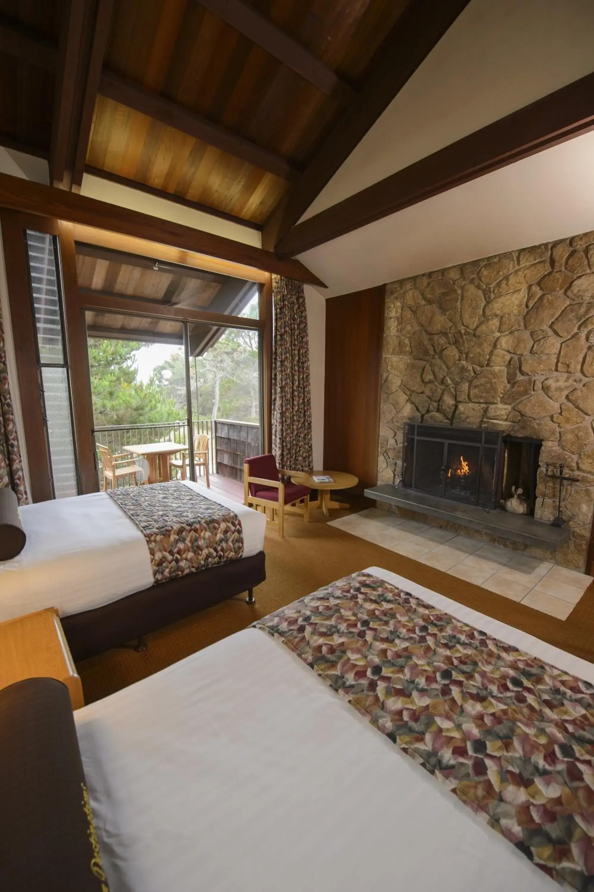 Balcony/Terrace, Bed in Asilomar Conference Grounds