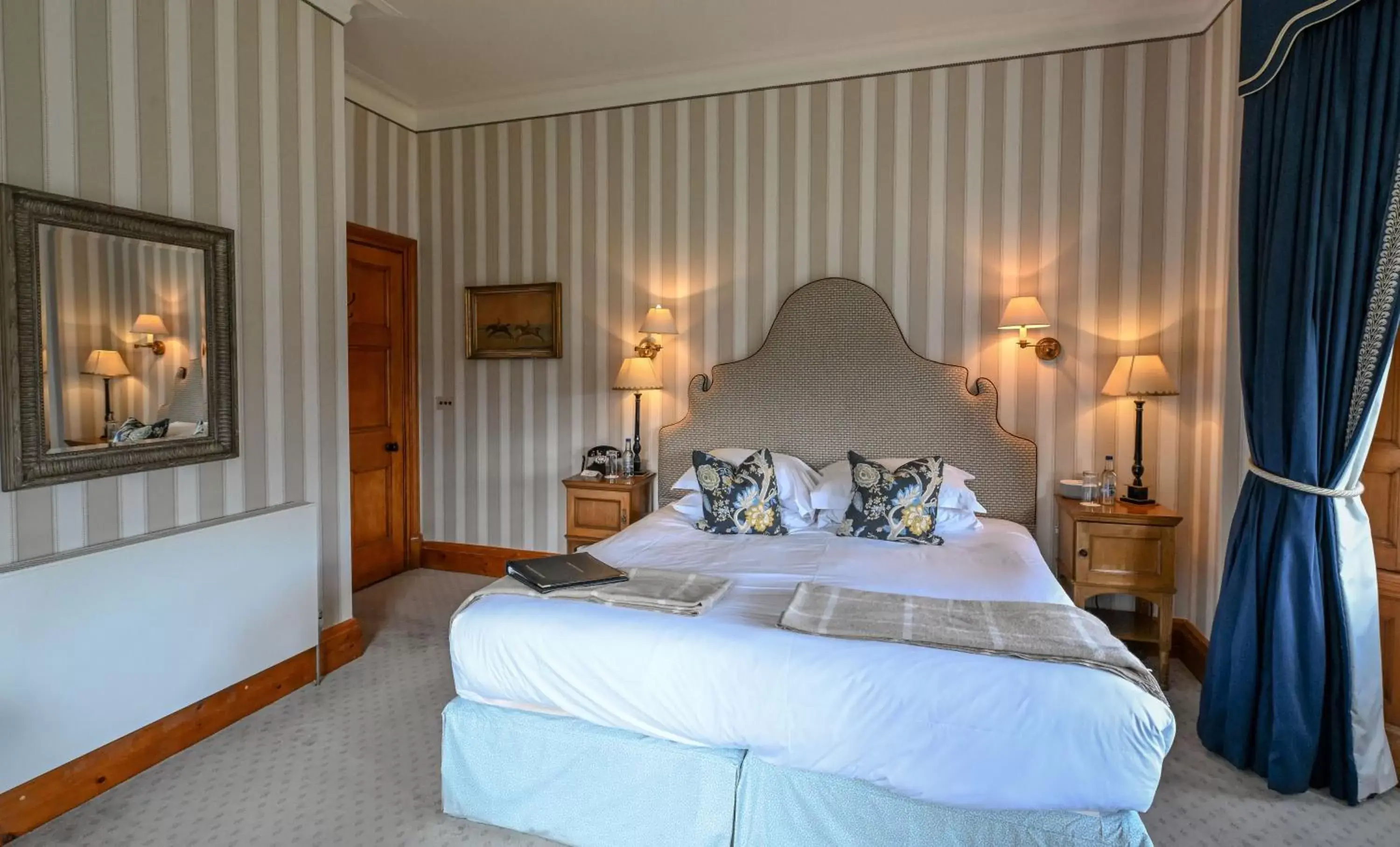 Bed in The Jockey Club Rooms