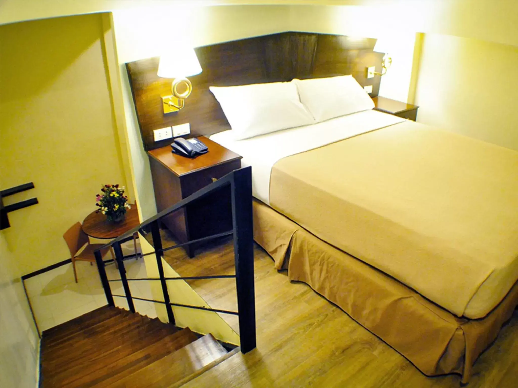 Photo of the whole room, Bed in Fersal Hotel Kalayaan, Quezon City