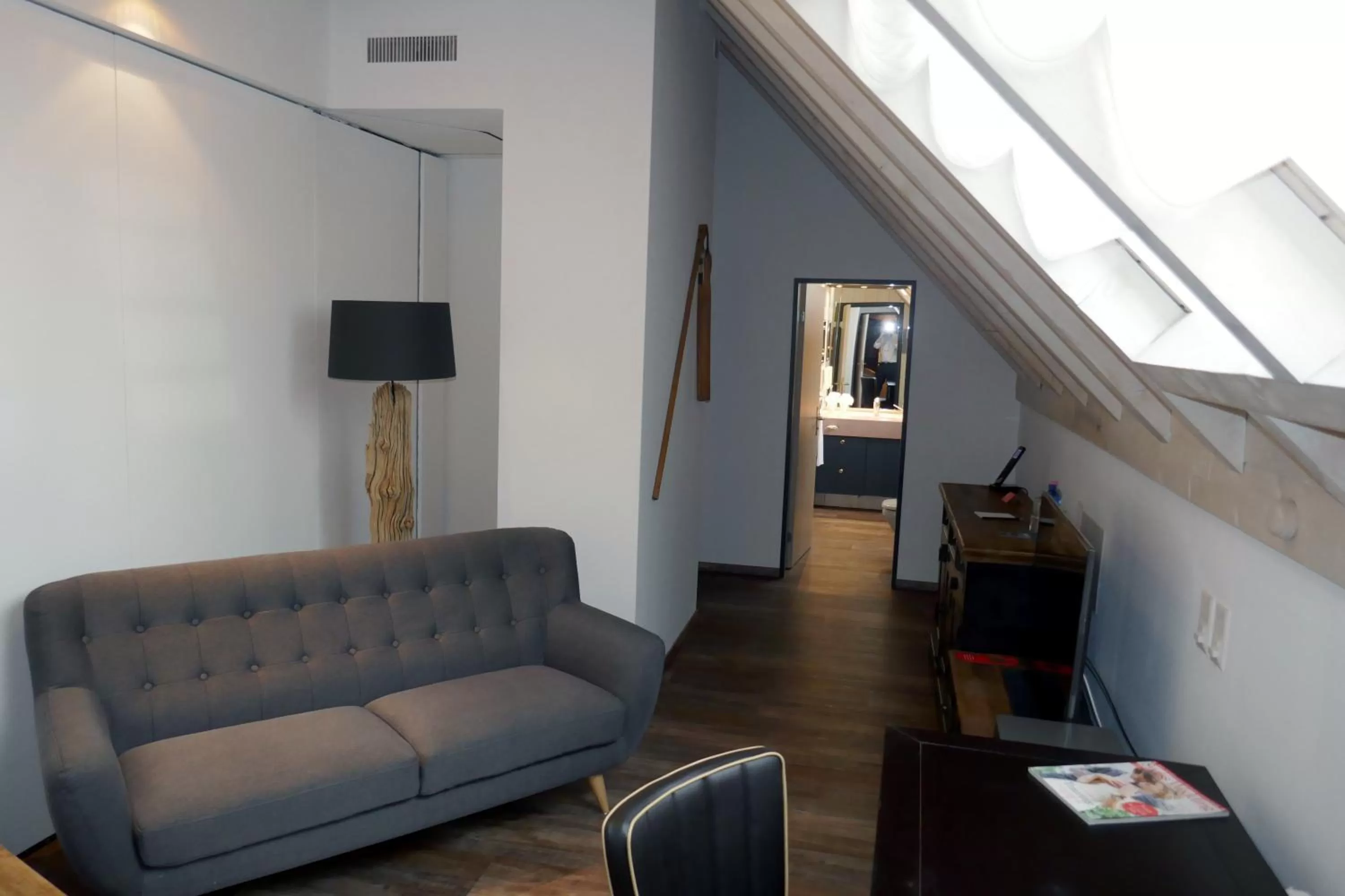 Communal lounge/ TV room in Boutiquehotel Thessoni Classic & Self service Residence Home Zürich