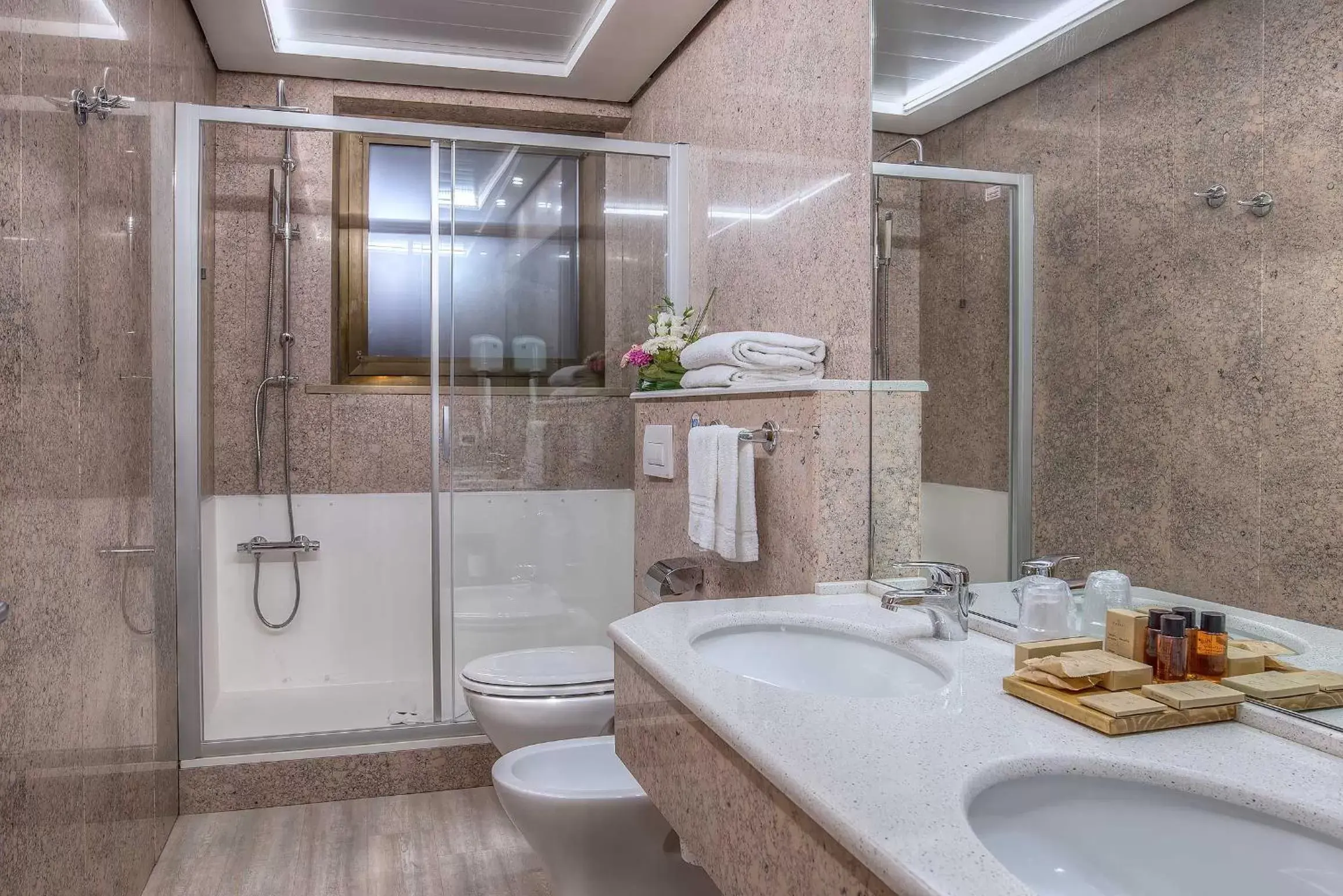 Bathroom in Hotel La Giocca