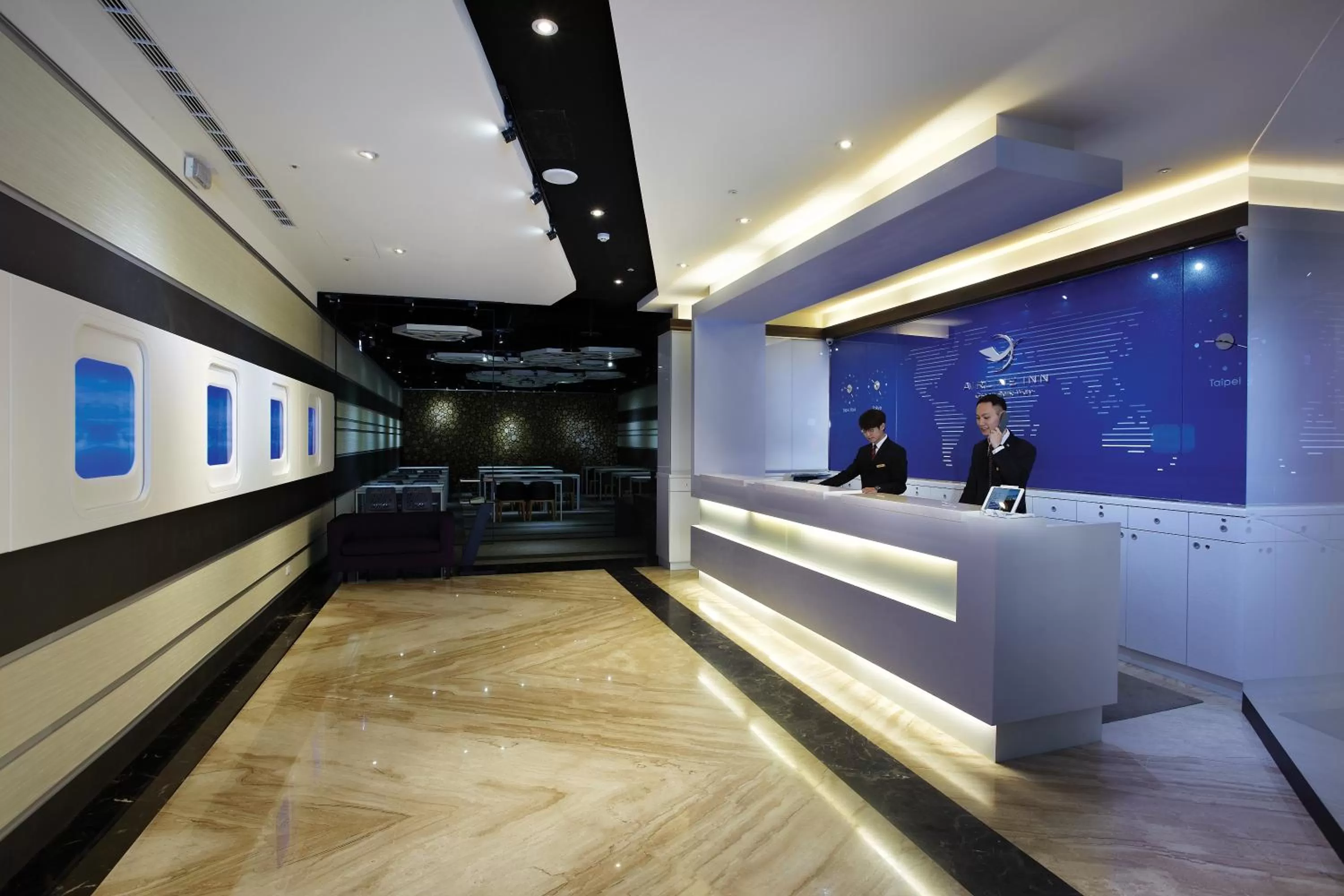 Lobby or reception in Airline Inn Green Park Way