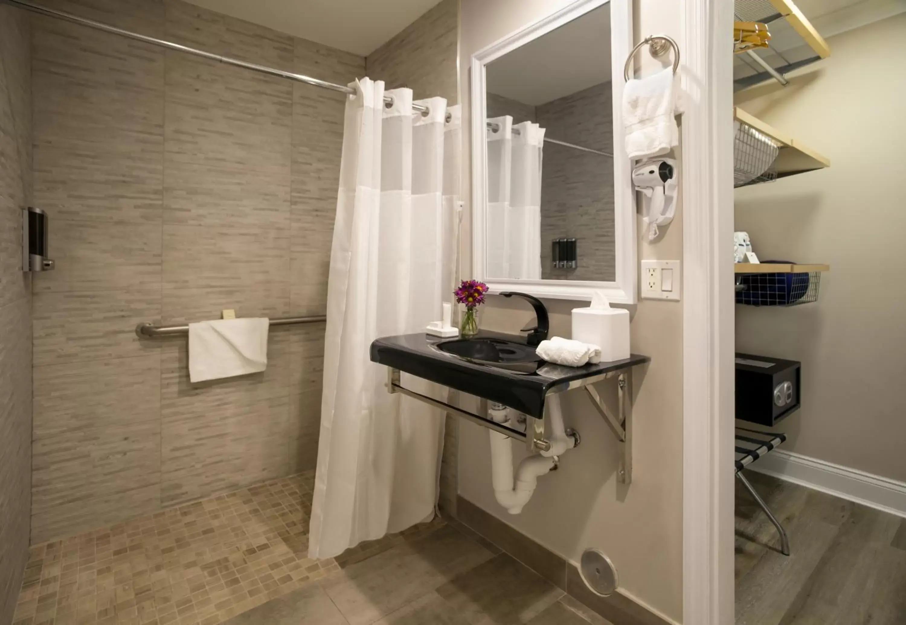 Bathroom in Nuvo Suites Hotel - Miami Doral