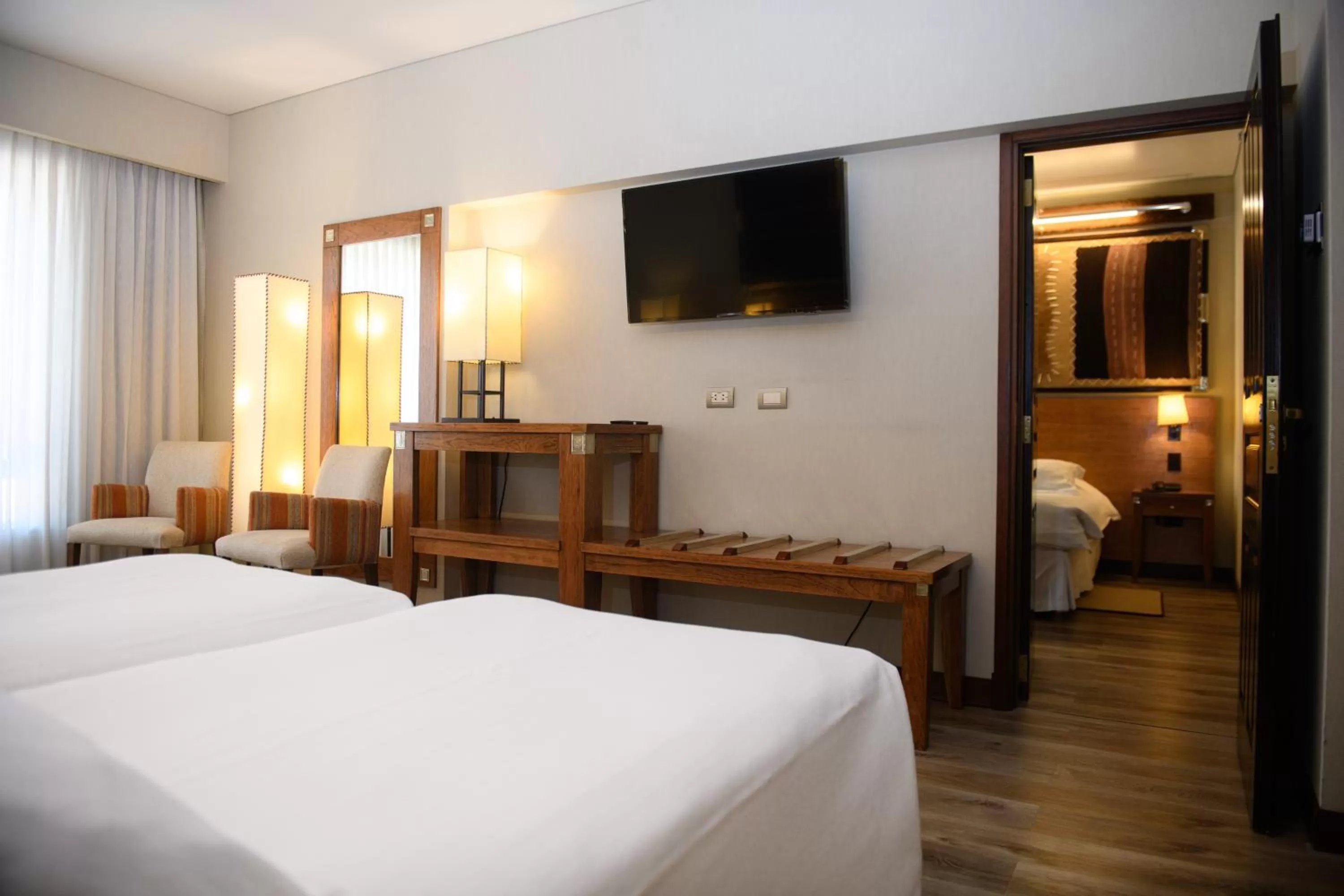 Bed in Alejandro 1º Hotel