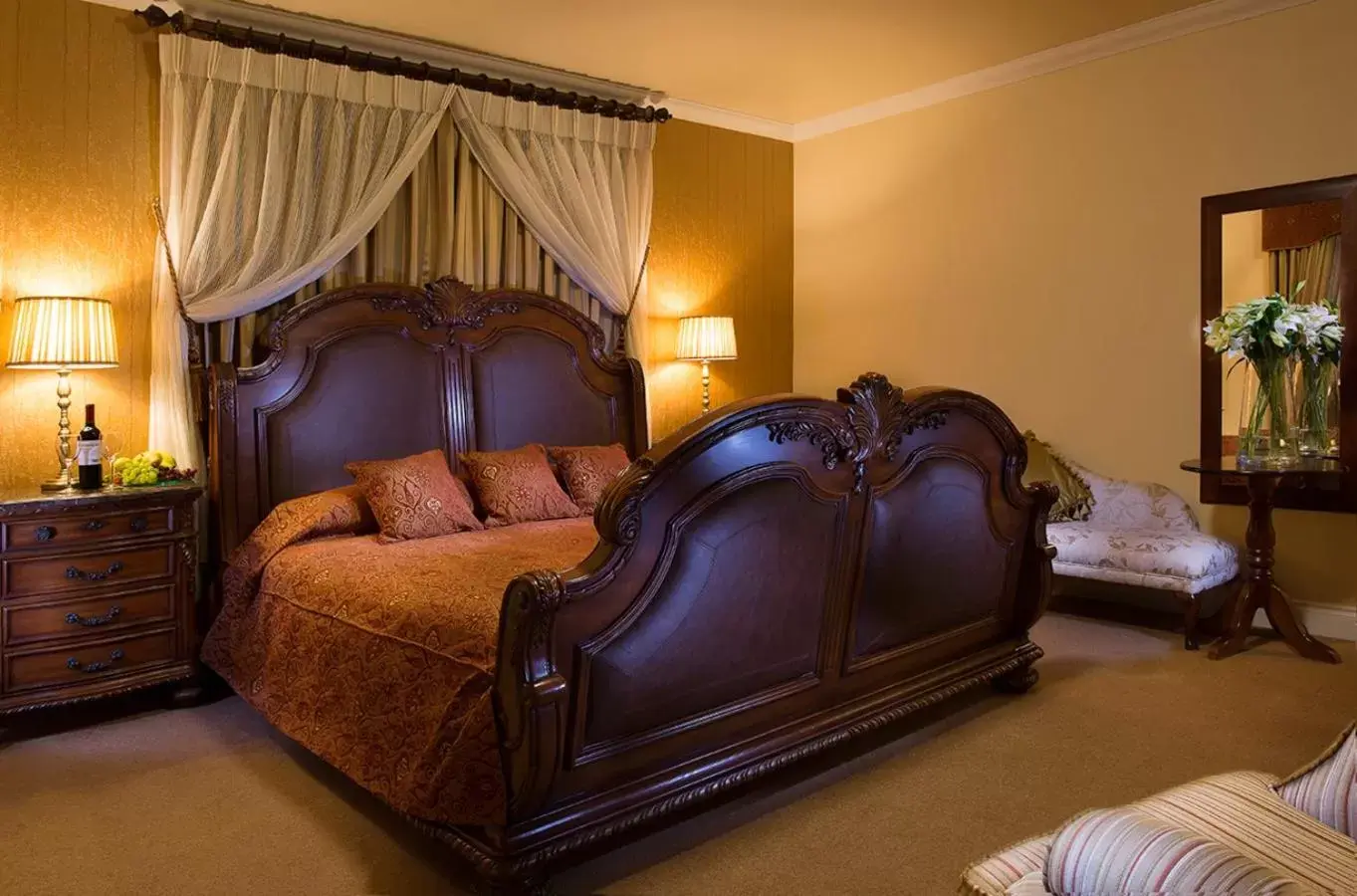 Bed in An Chúirt Hotel, Gweedore, Donegal