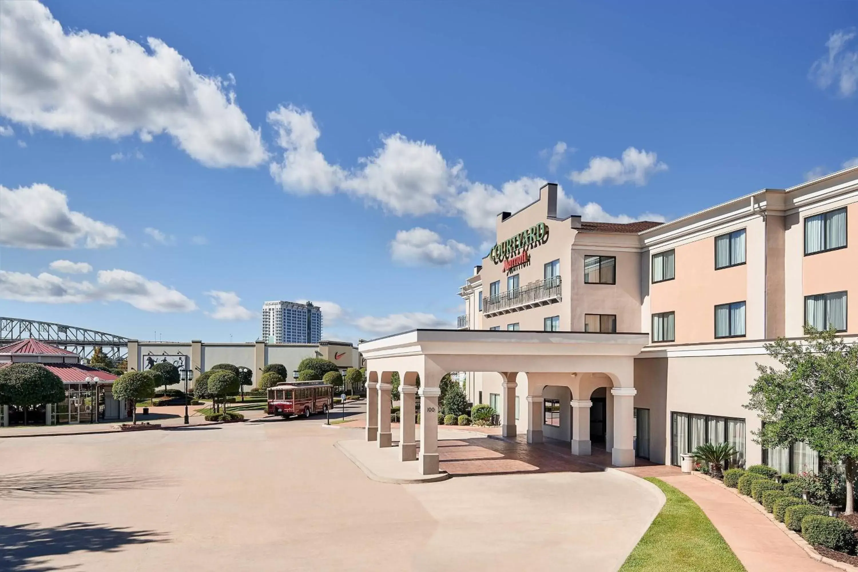 Property Building in Courtyard Shreveport-Bossier City/Louisiana Boardwalk