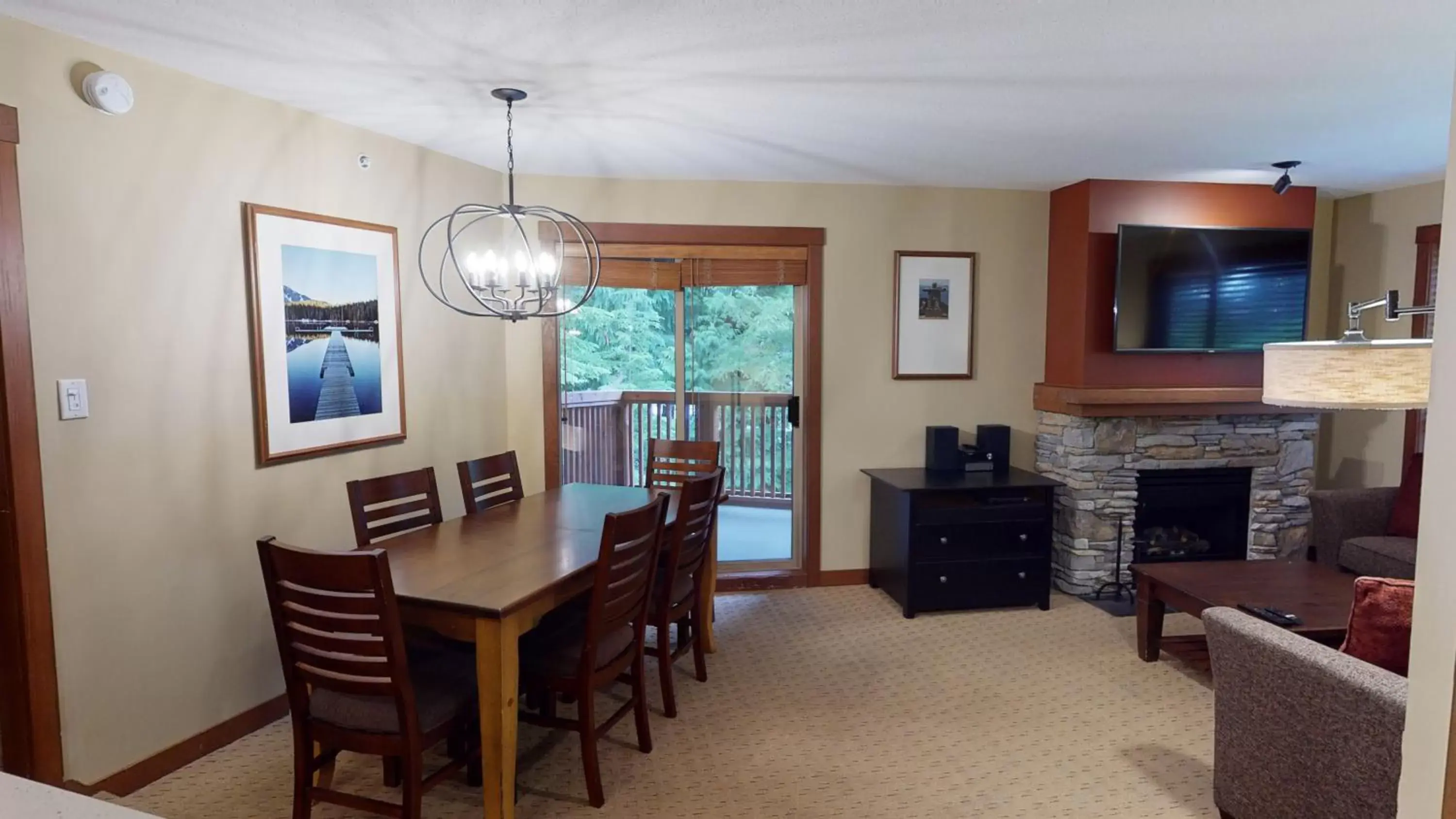 Dining Area in Horstman House by Whistler Premier