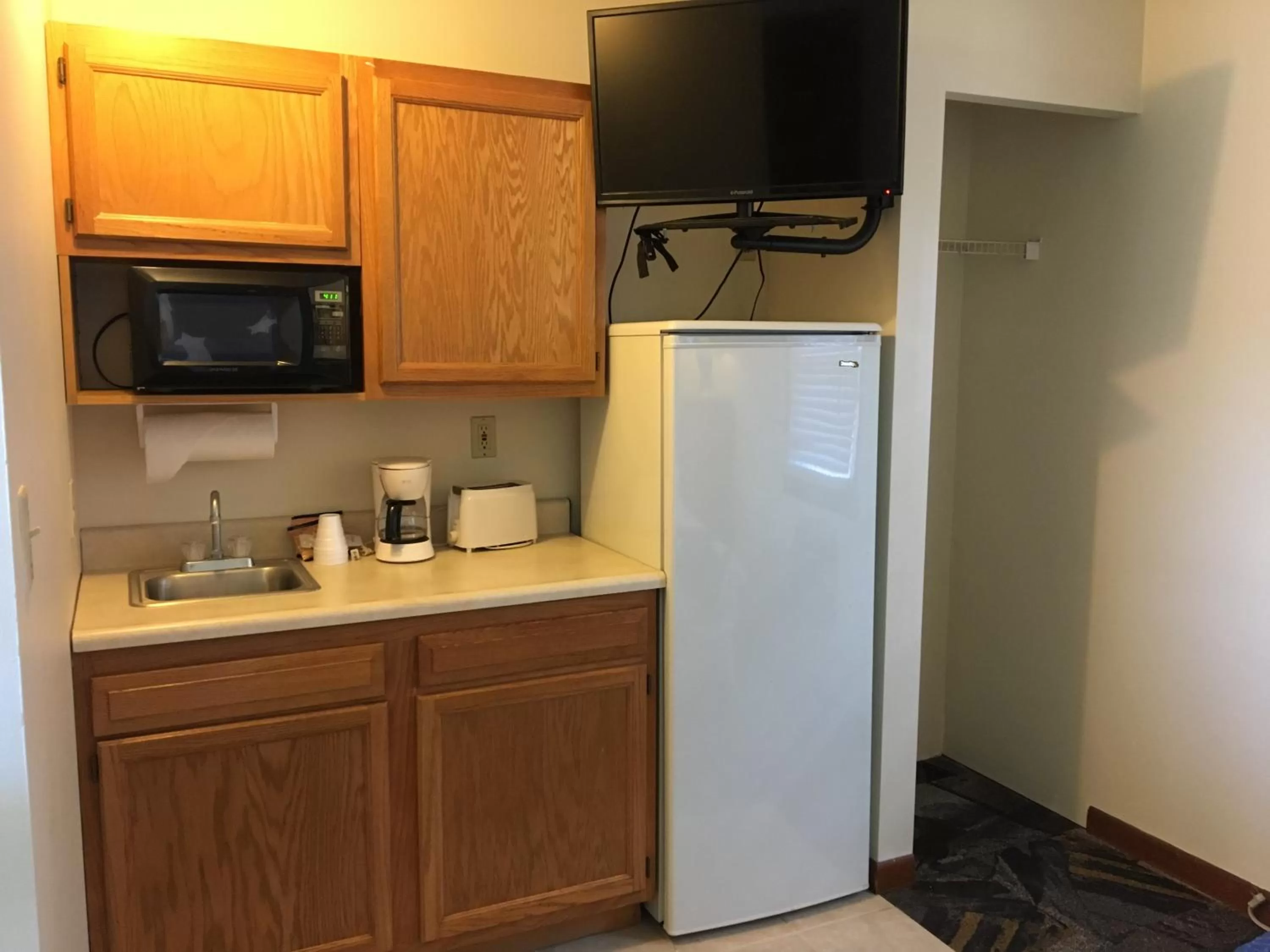 Kitchen or kitchenette in The North Star Inn