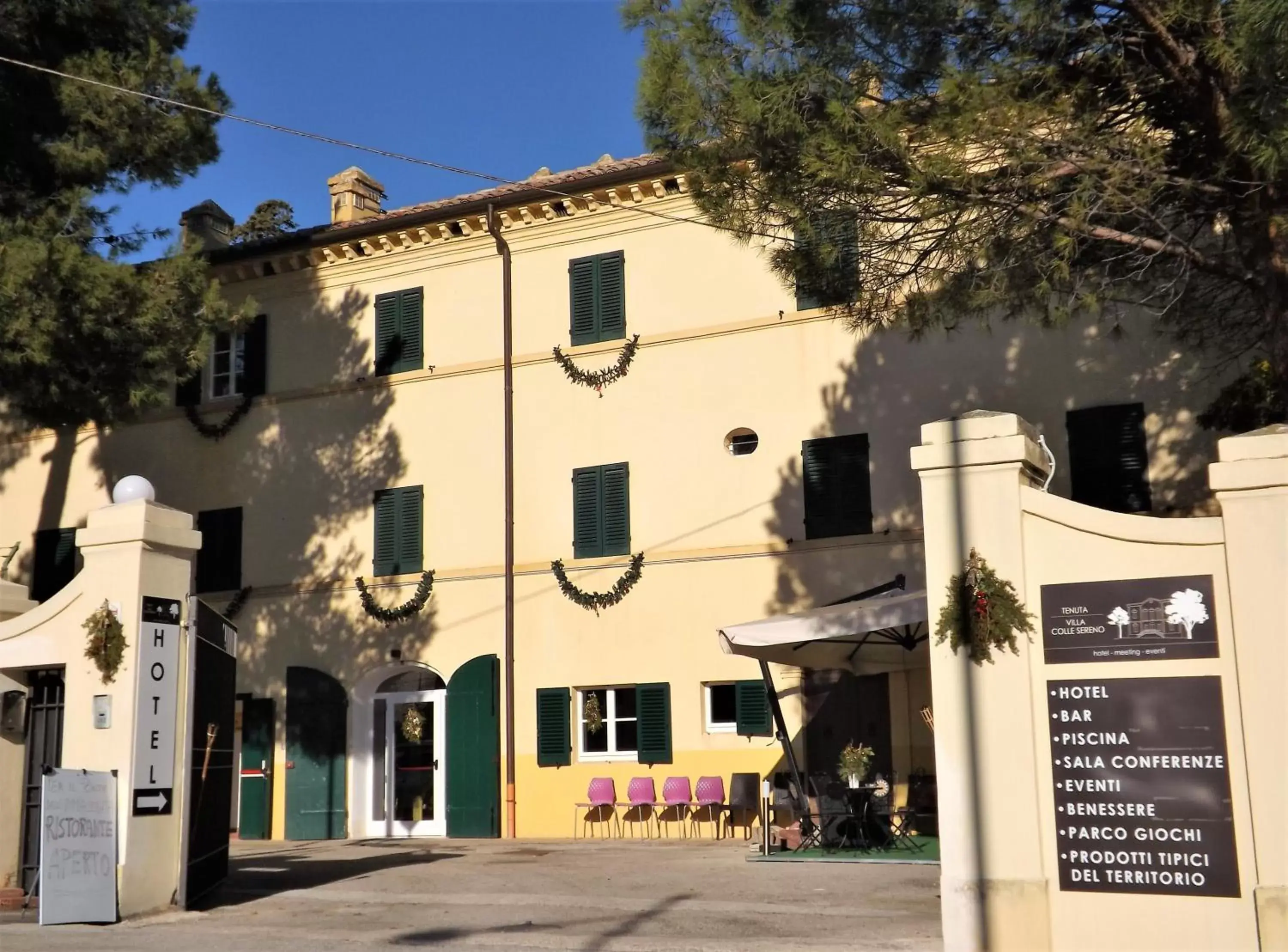 Facade/entrance, Property Building in Tenuta Villa Colle Sereno