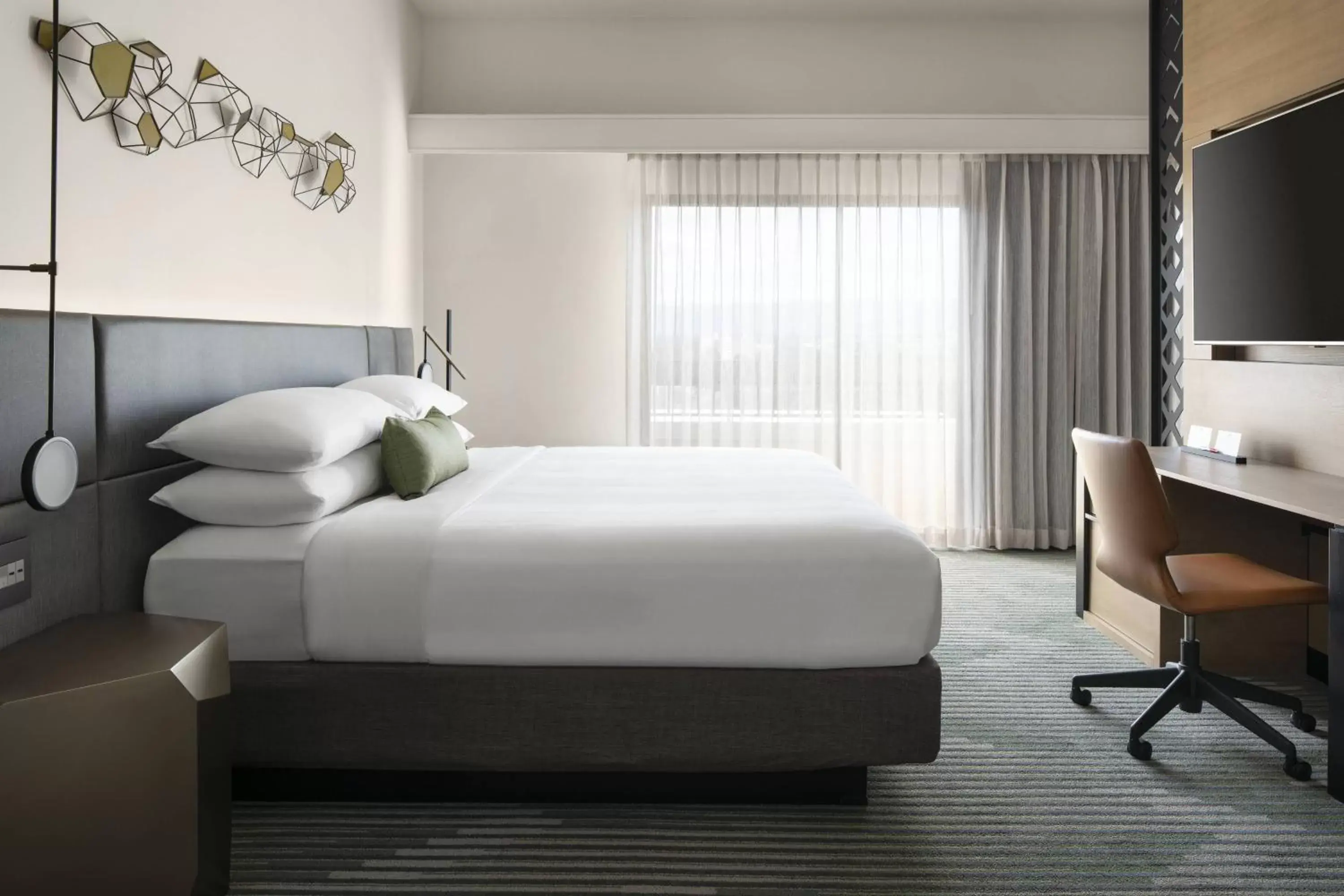 Bedroom, Bed in Santa Clara Marriott