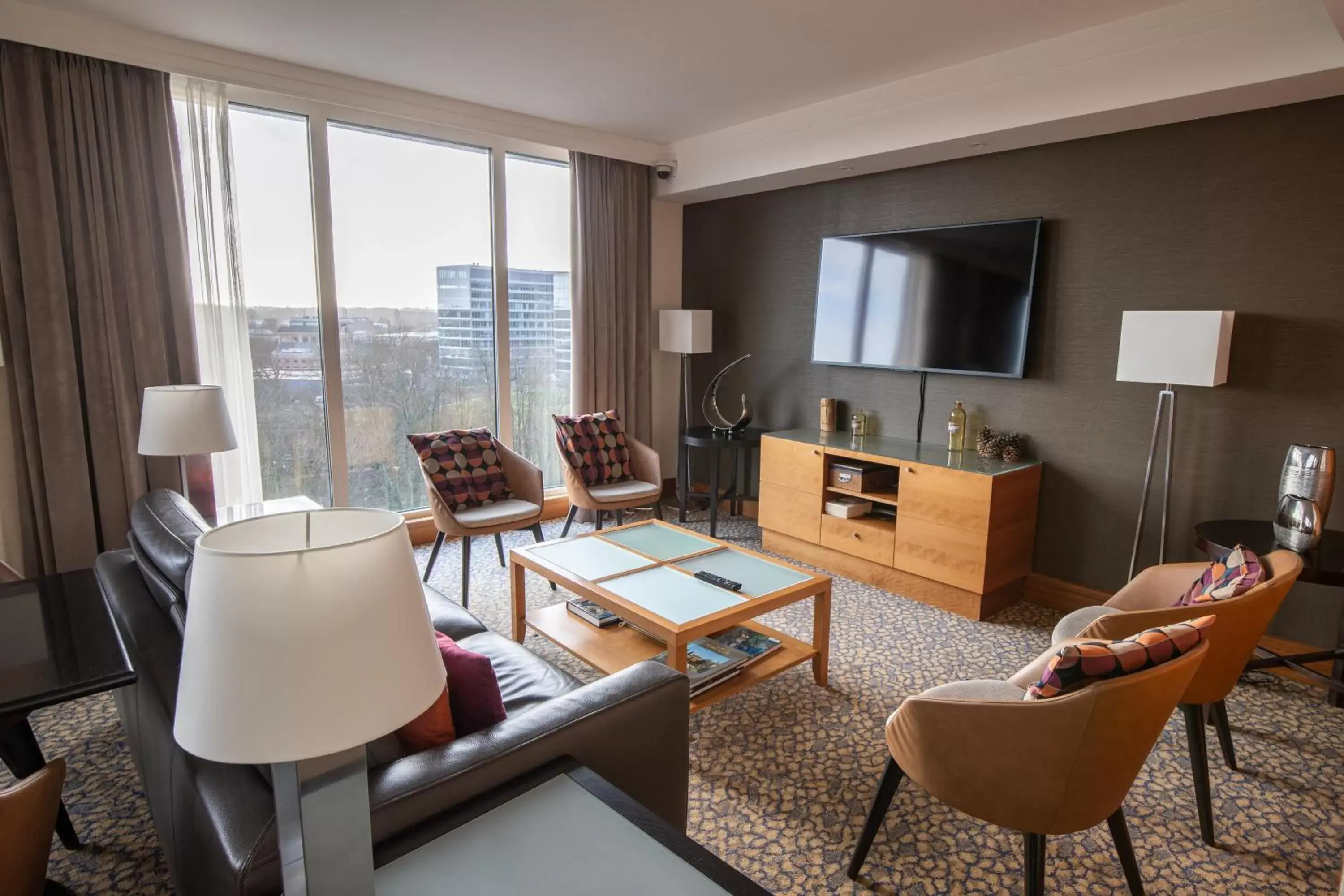 Seating Area in Crowne Plaza Brussels Airport, an IHG Hotel