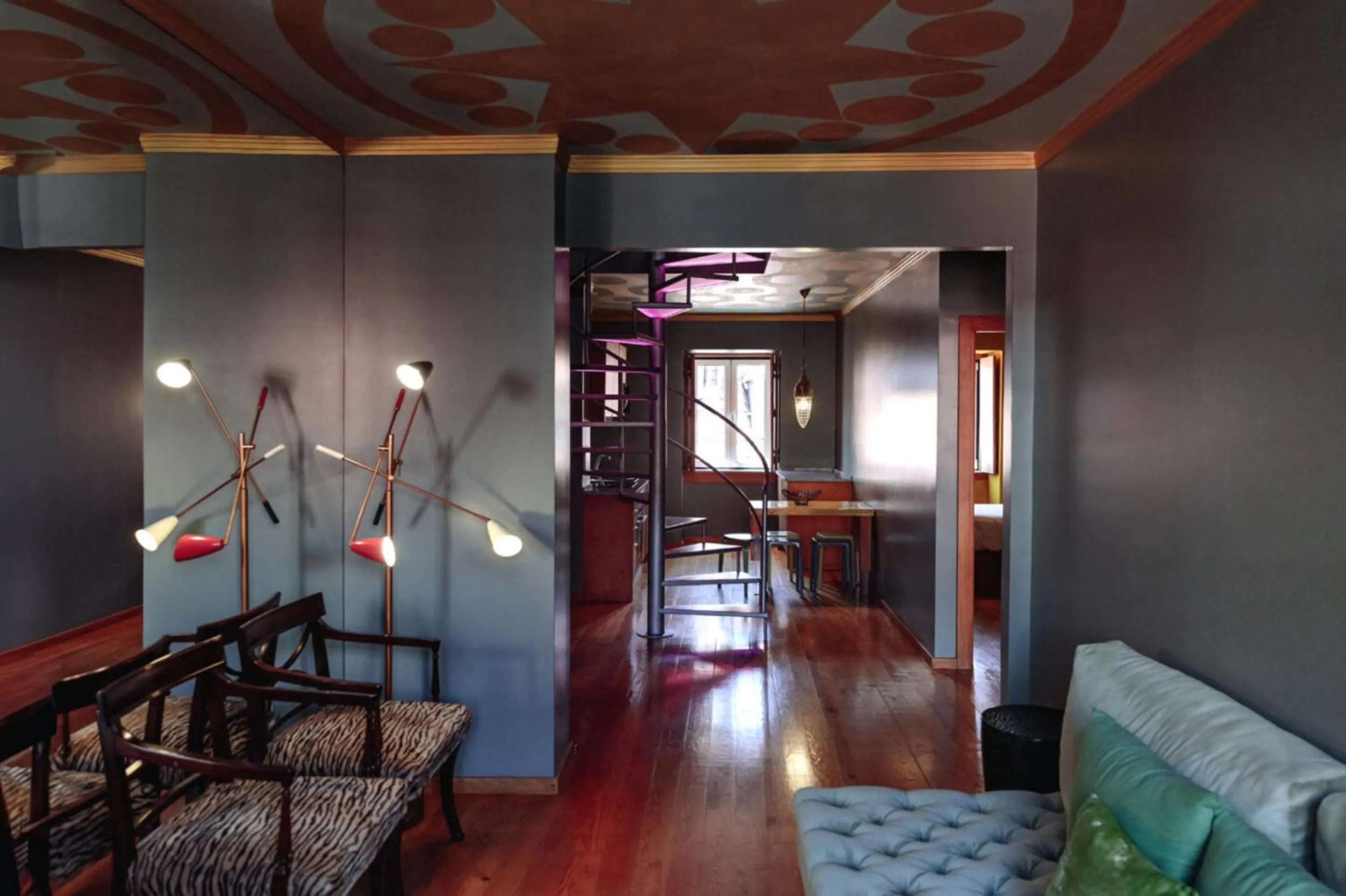 Living room in Lisbon Art Stay Apartments Baixa