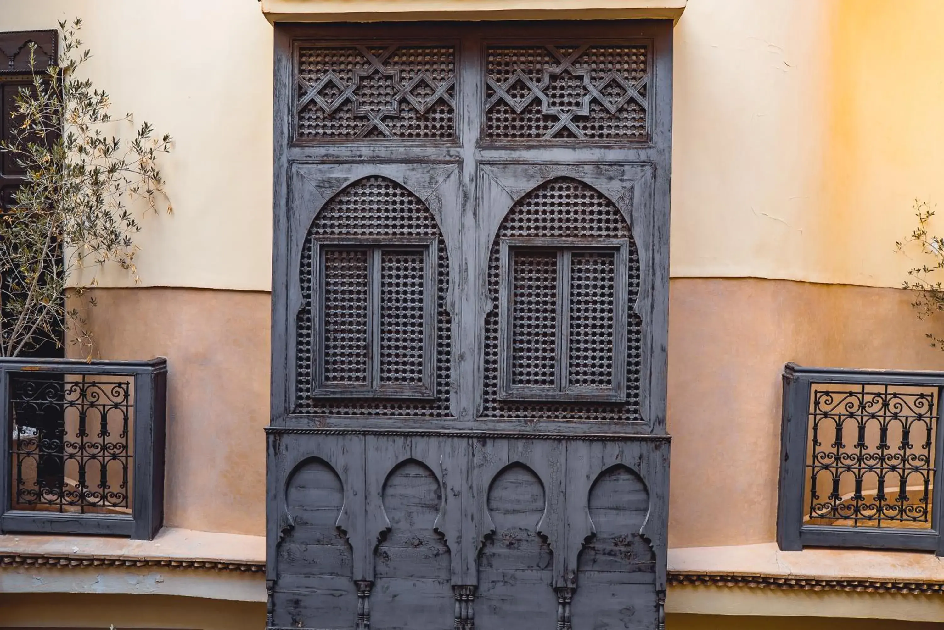 Facade/entrance in Riad Ambre et Epices