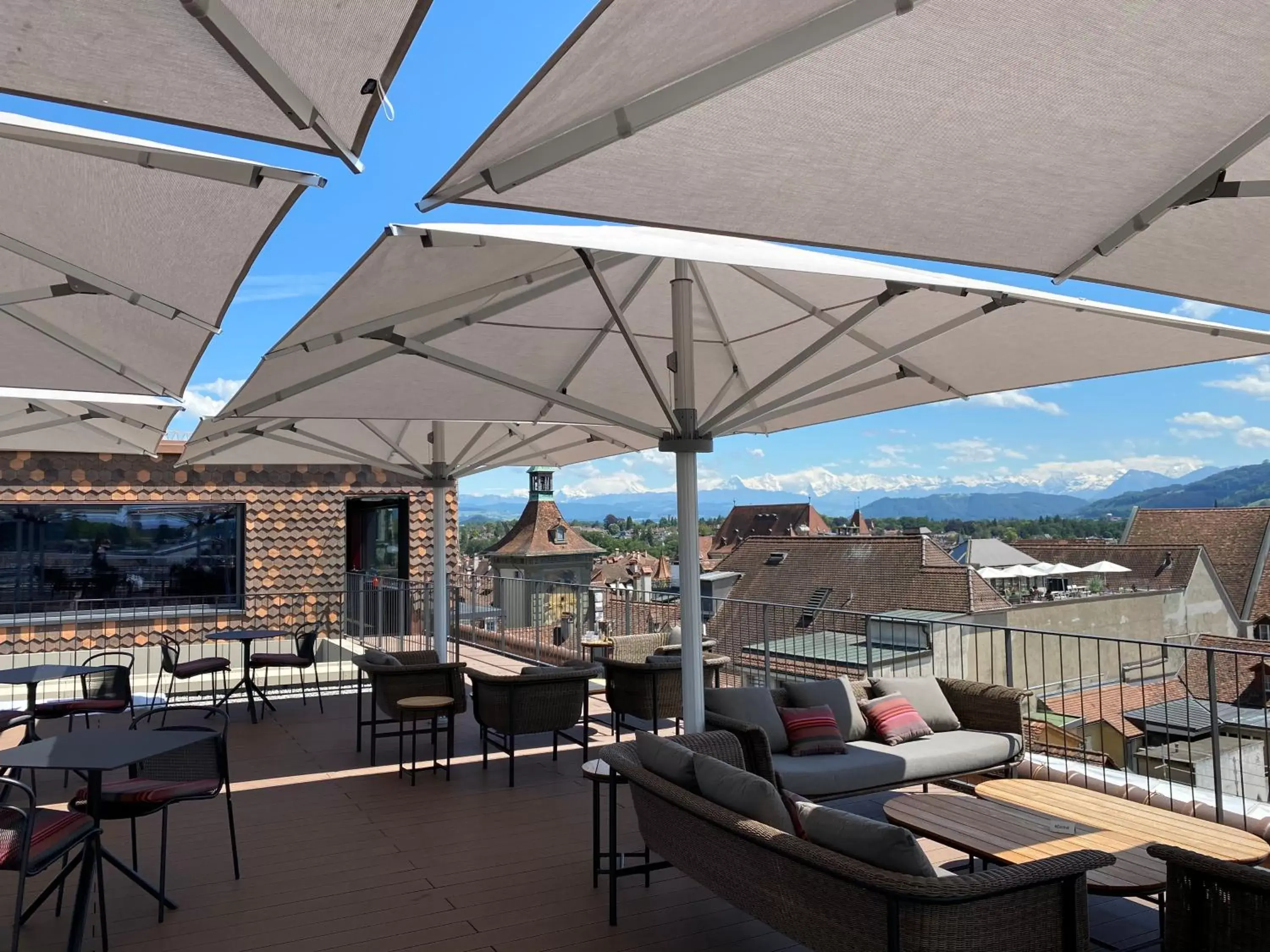 Balcony/Terrace in Best Western Plus Hotel Bern