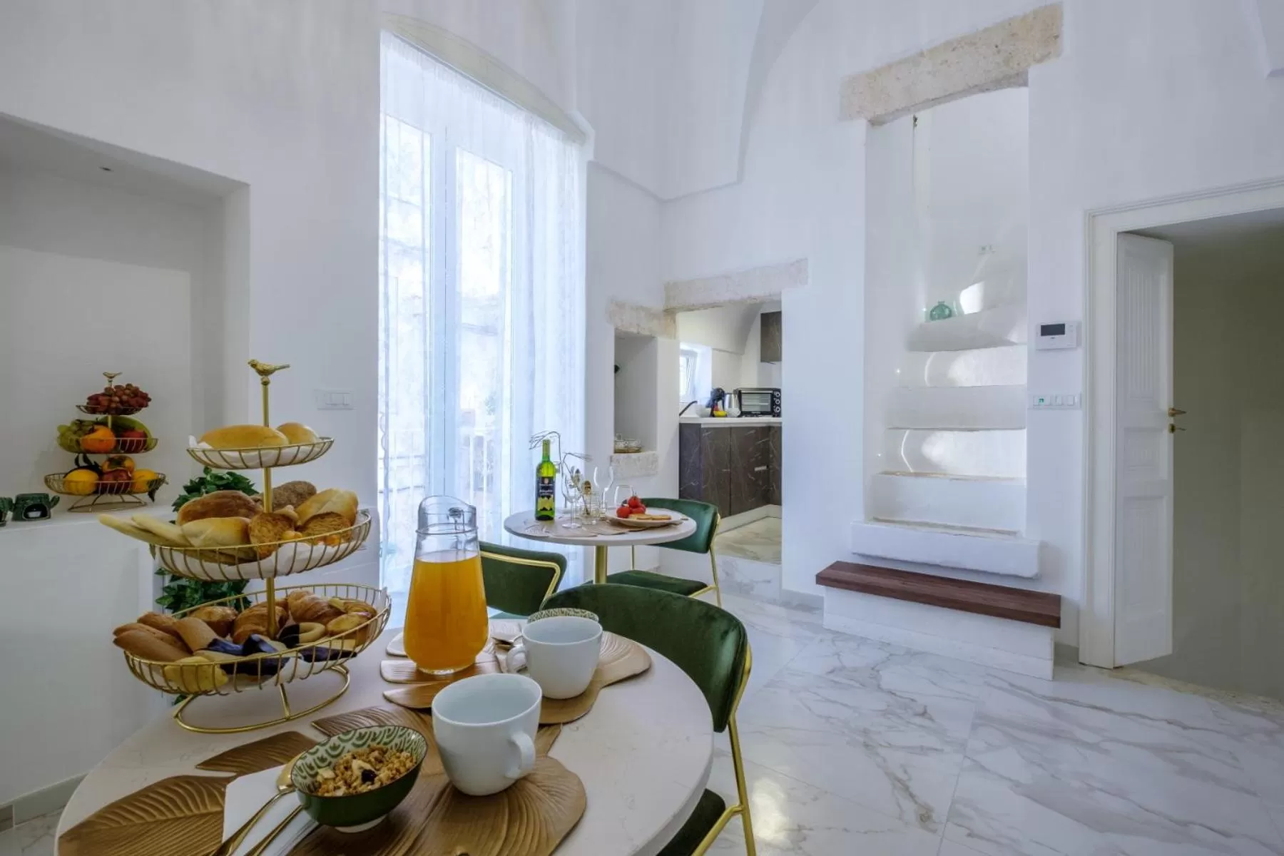 Breakfast in La Bella Ostuni Suites