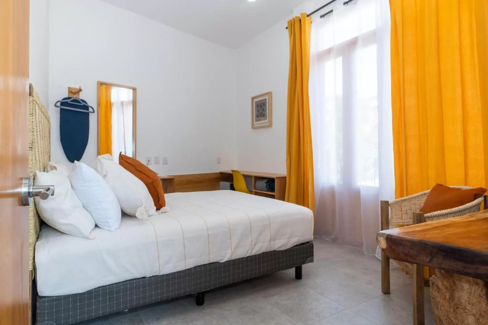 Decorative detail, Bed in Santa Cecilia Hotel