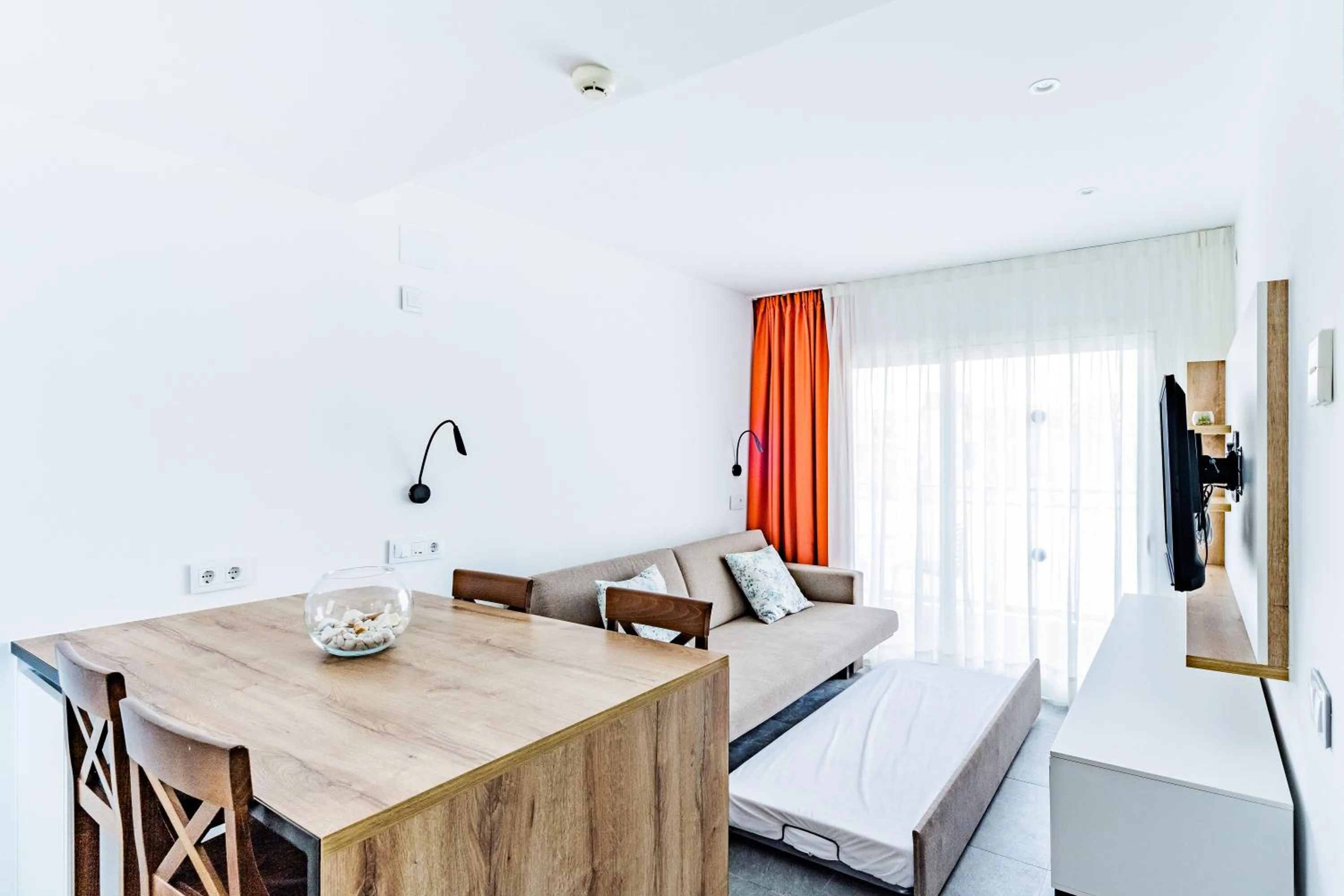 Bed in Apartamentos Sunway Apollo