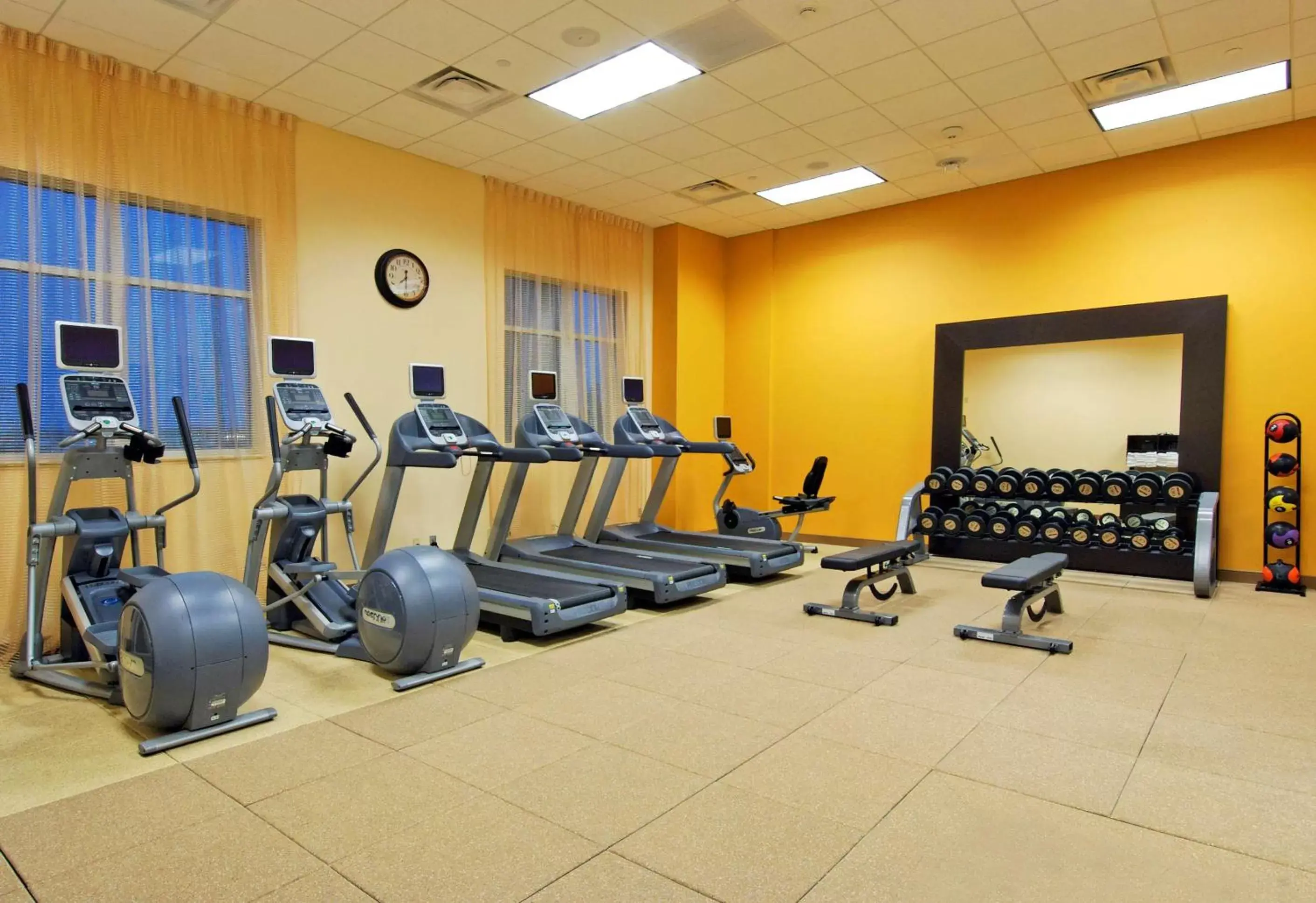 Fitness centre/facilities, Fitness Center/Facilities in Embassy Suites Omaha- La Vista/ Hotel & Conference Center