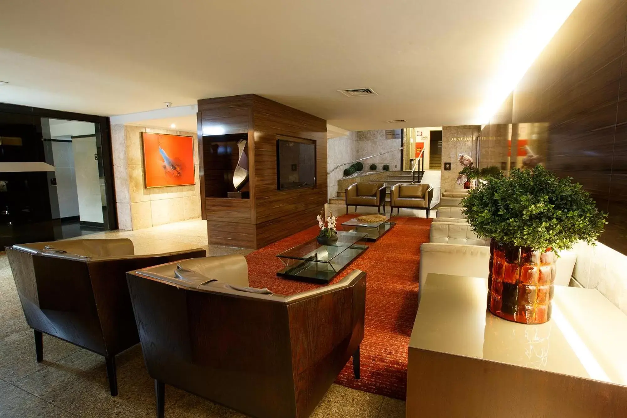 Lobby/Reception in Savassi Hotel