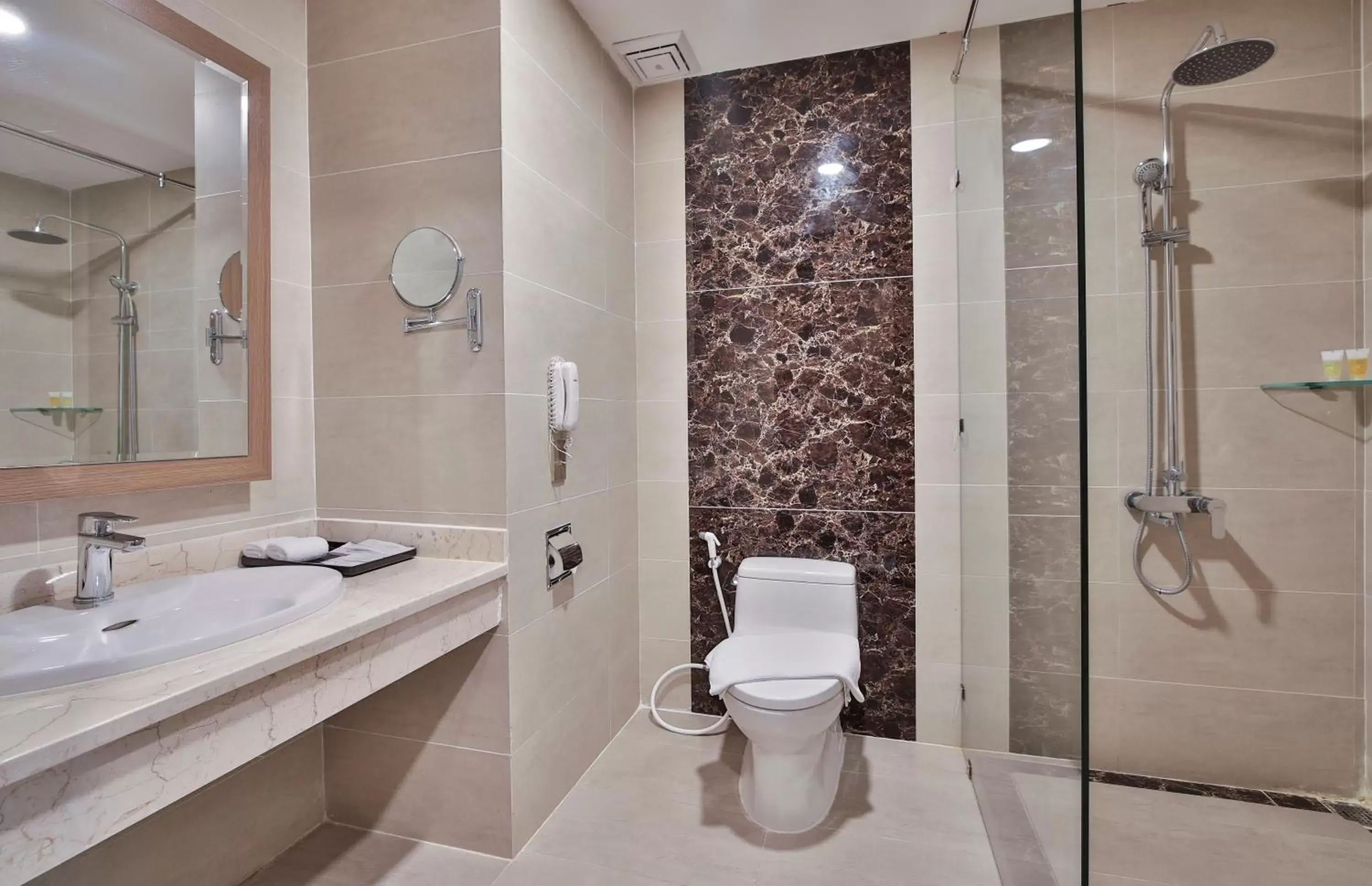 Bathroom in Muong Thanh Luxury Ca Mau Hotel