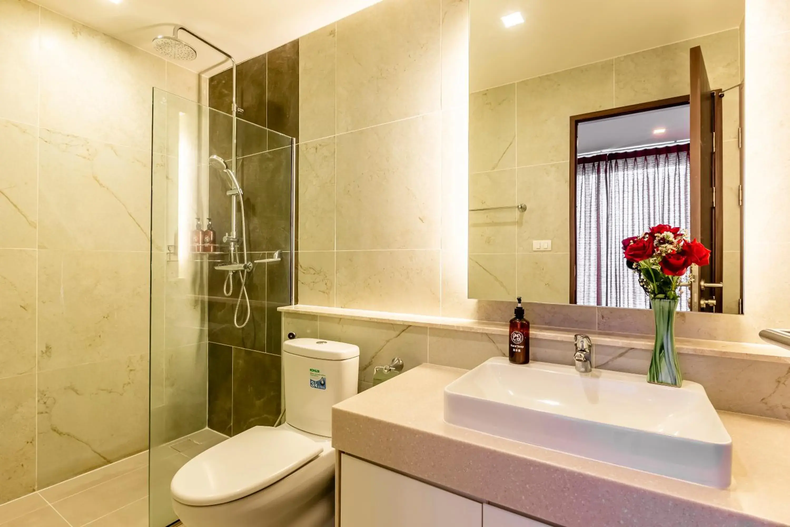 Bathroom in Anta Residence ''Self-sevice apartment''