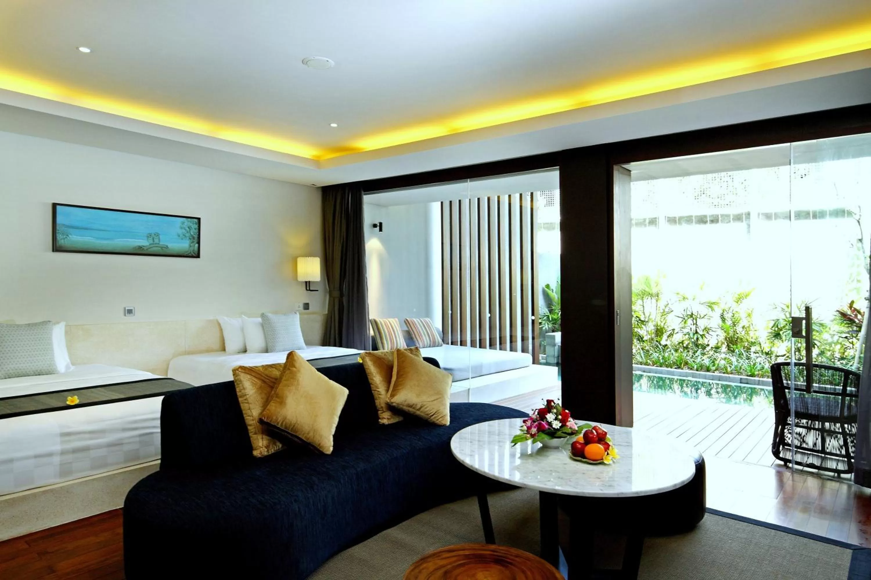 Seating area in Watermark Hotel & Spa Bali