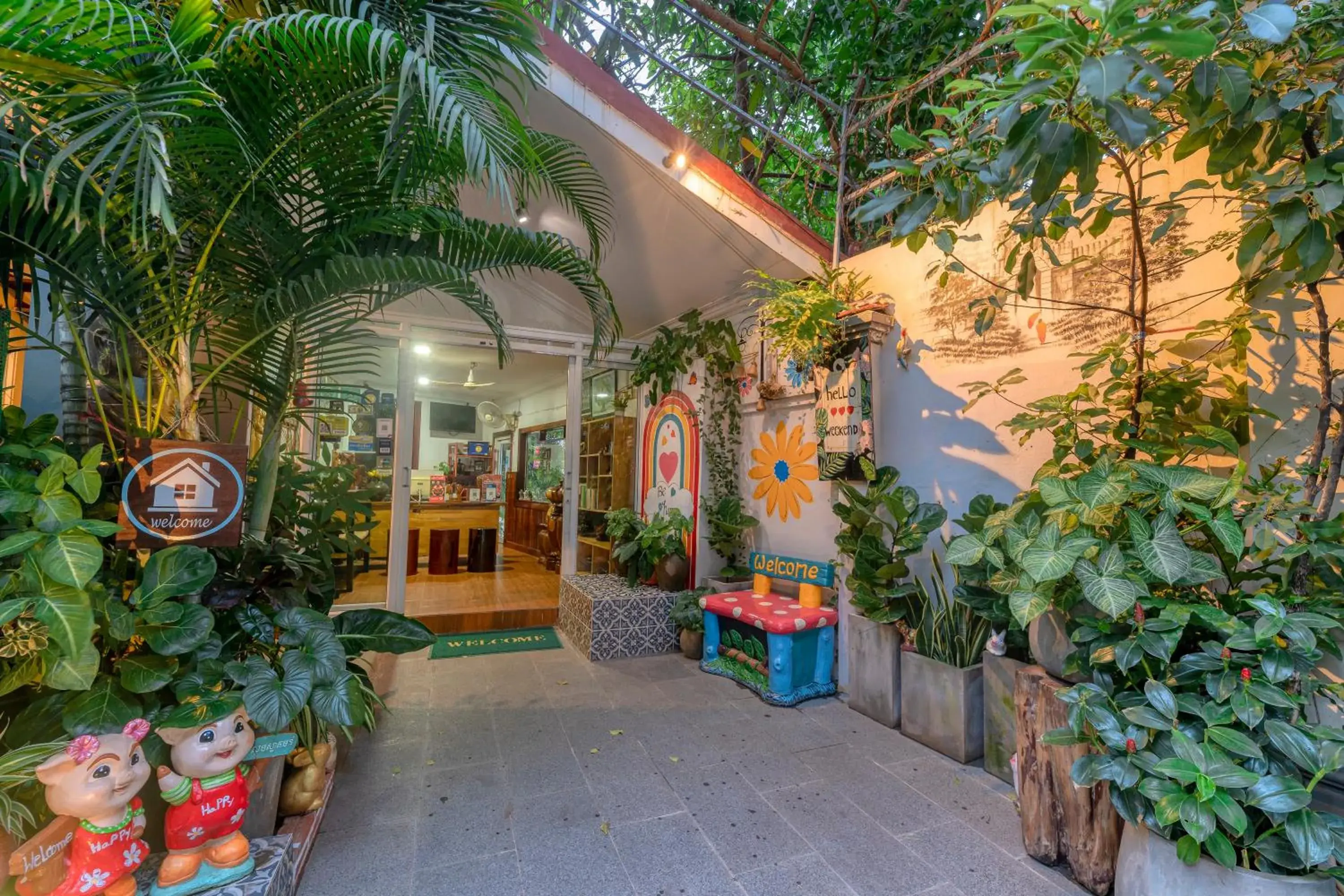 Facade/entrance, Property Building in Asanak D'Angkor Boutique Hotel