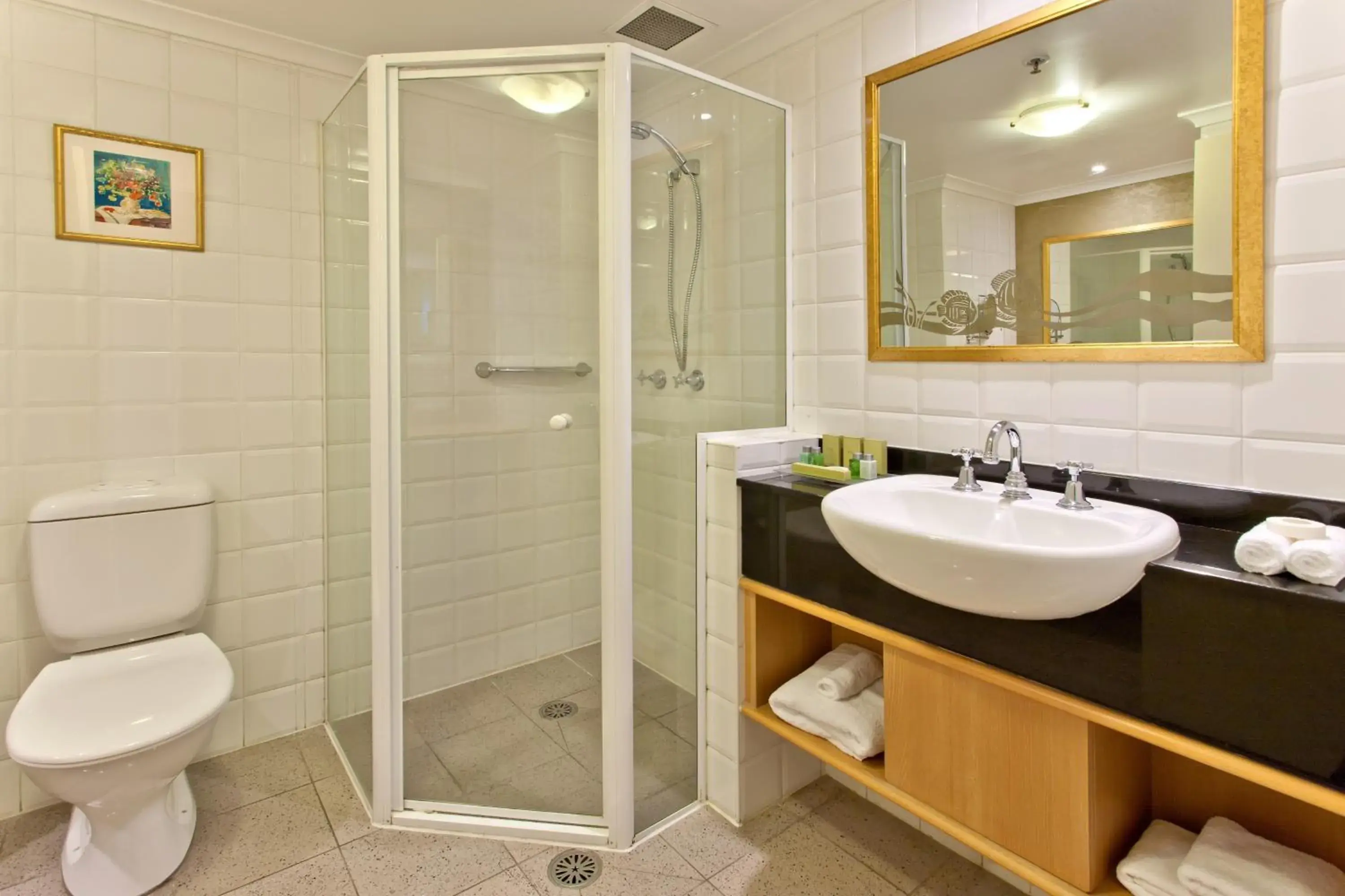 Shower, Bathroom in Rydges Darling Square Apartment Hotel