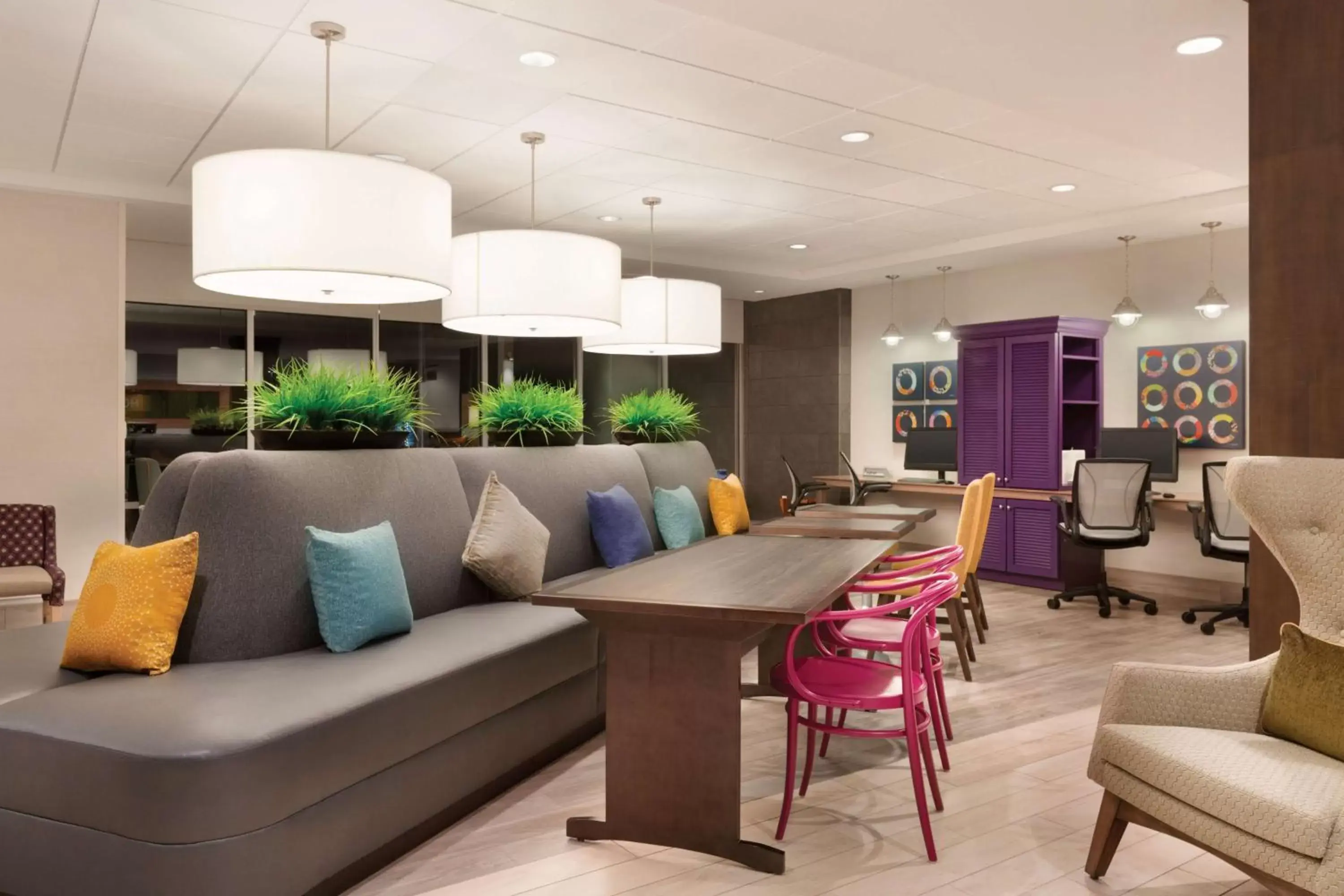 Lobby or reception in Home2 Suites by Hilton Billings Lobby or reception in Home2 Suites by Hilton Billings