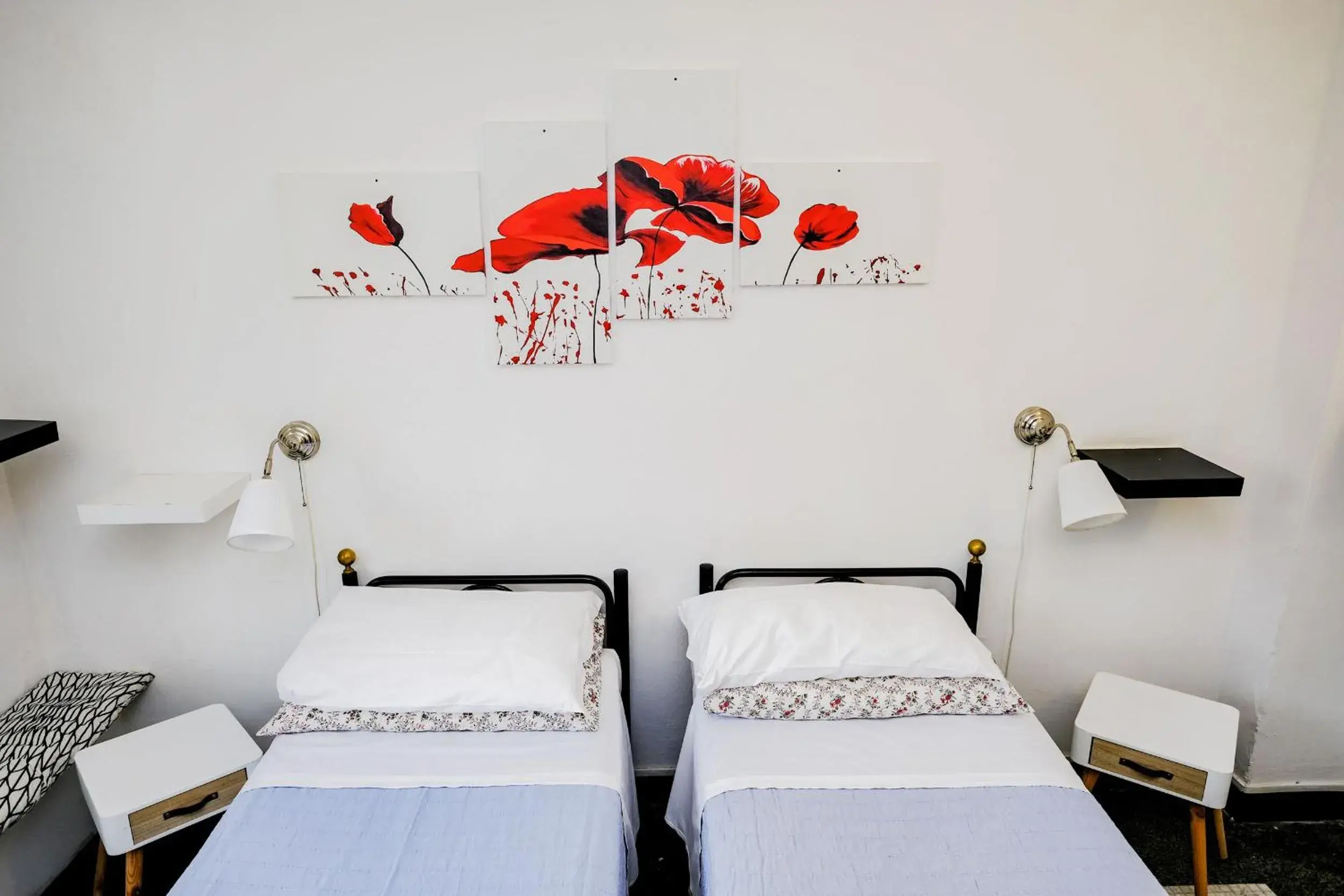 Bed in Albergo Caffaro