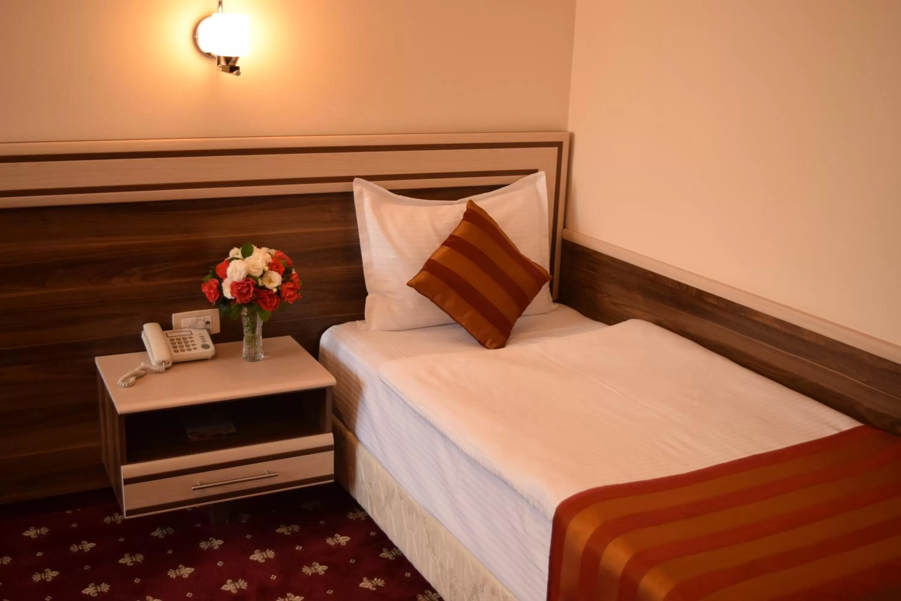 Bed in Artsakh Hotel