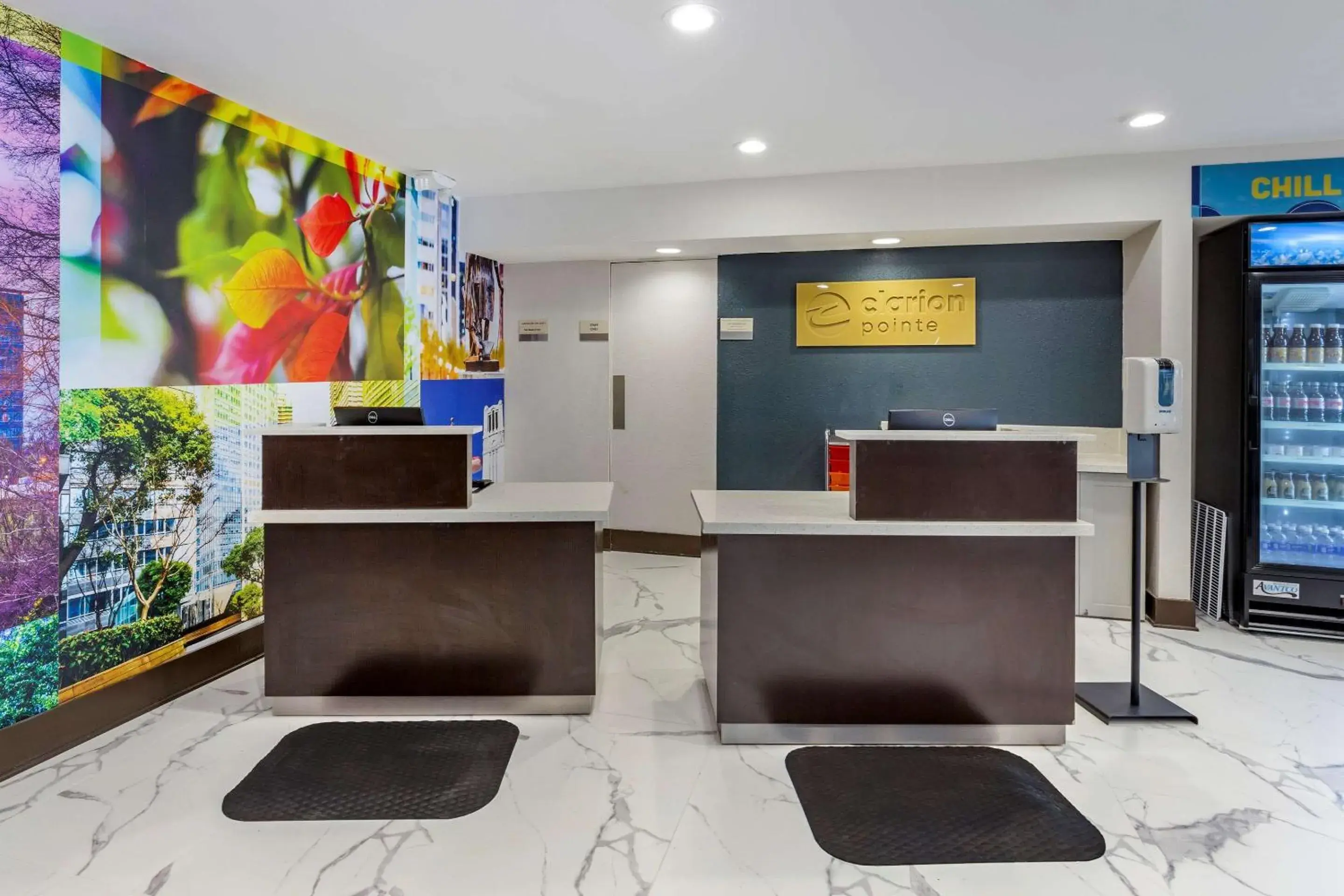 Lobby or reception in Clarion Pointe Raleigh Midtown Lobby or reception in Clarion Pointe Raleigh Midtown