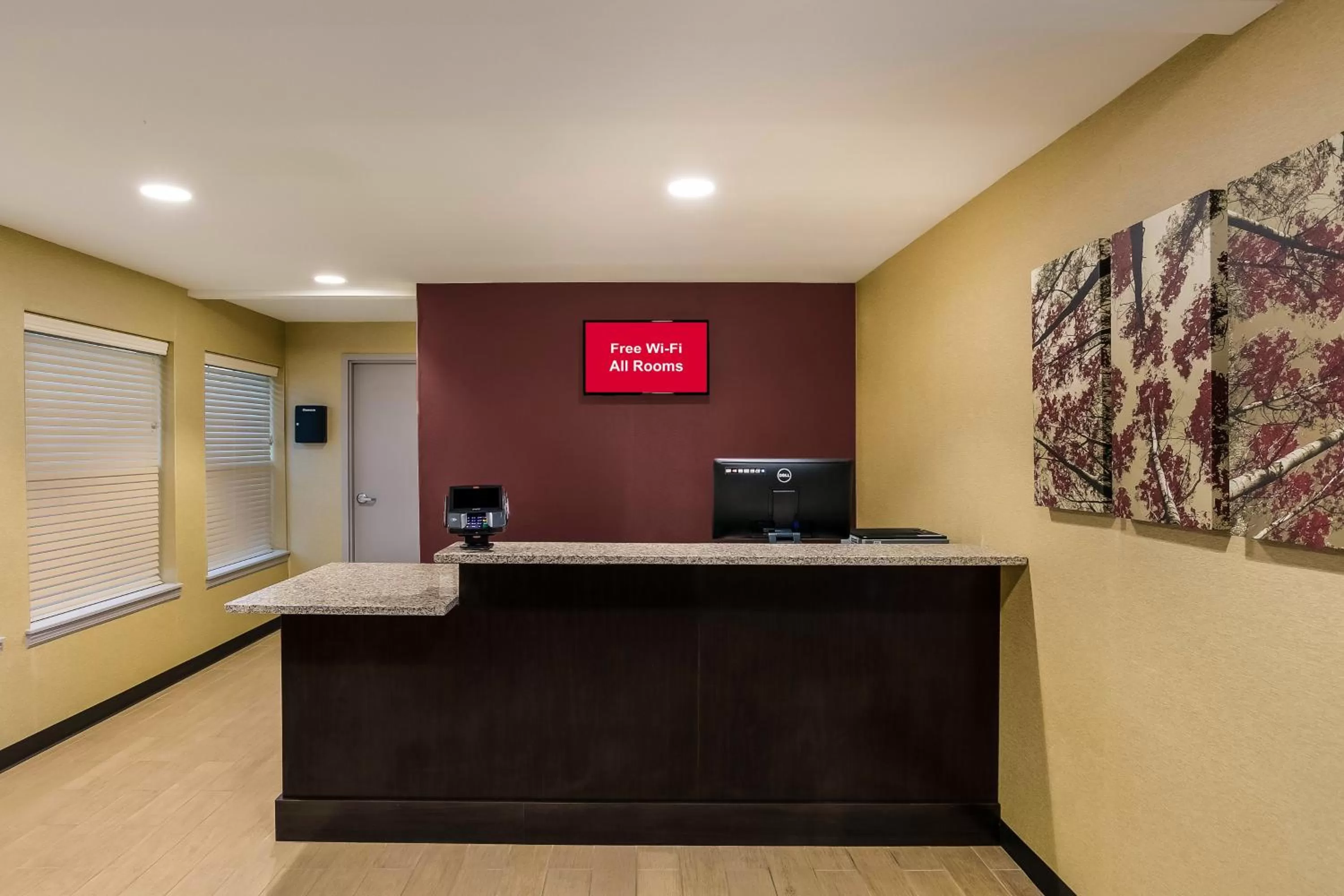 Lobby or reception in Red Roof Inn Hershey