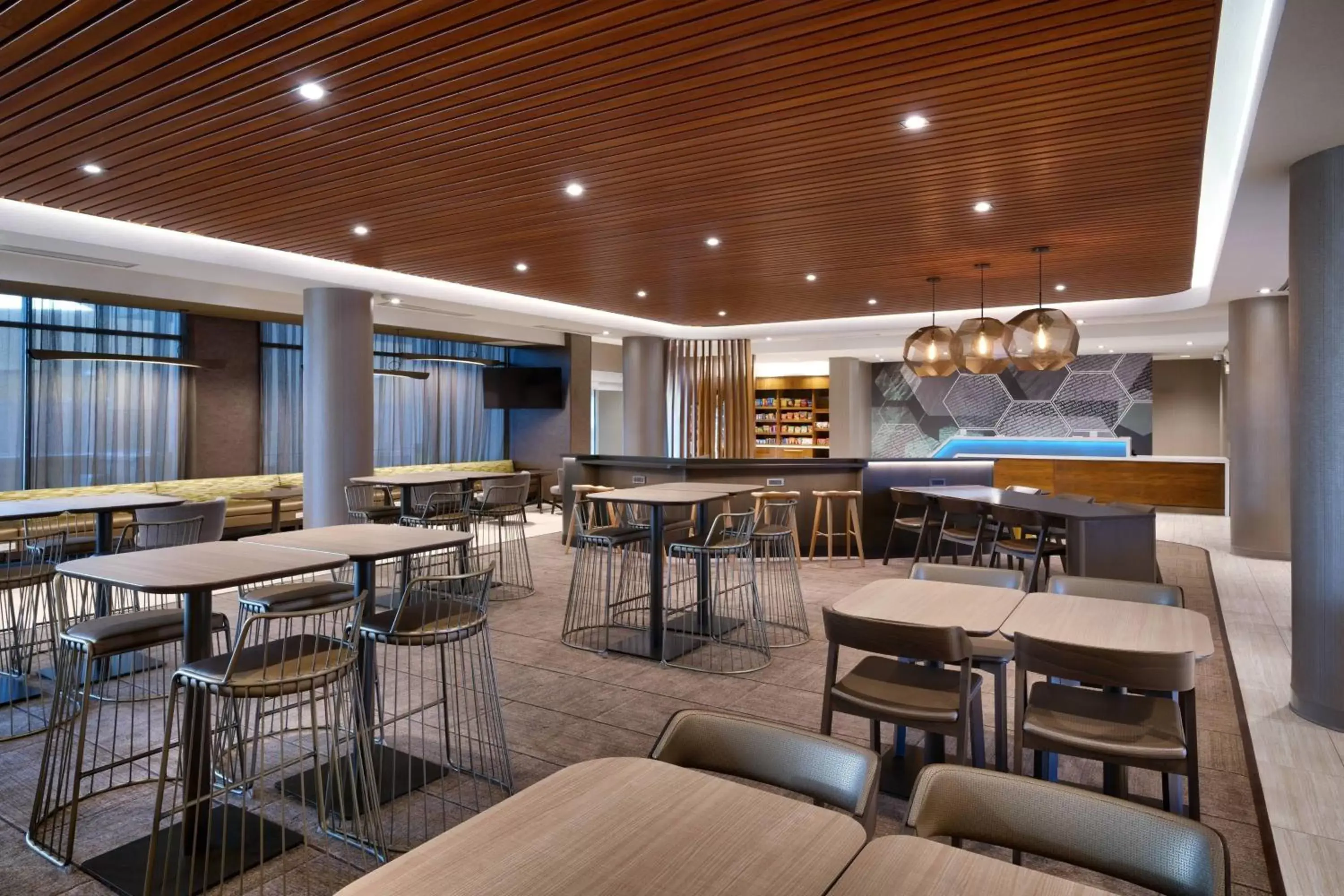 Lobby or reception, Restaurant/Places to Eat in SpringHill Suites by Marriott El Paso Airport