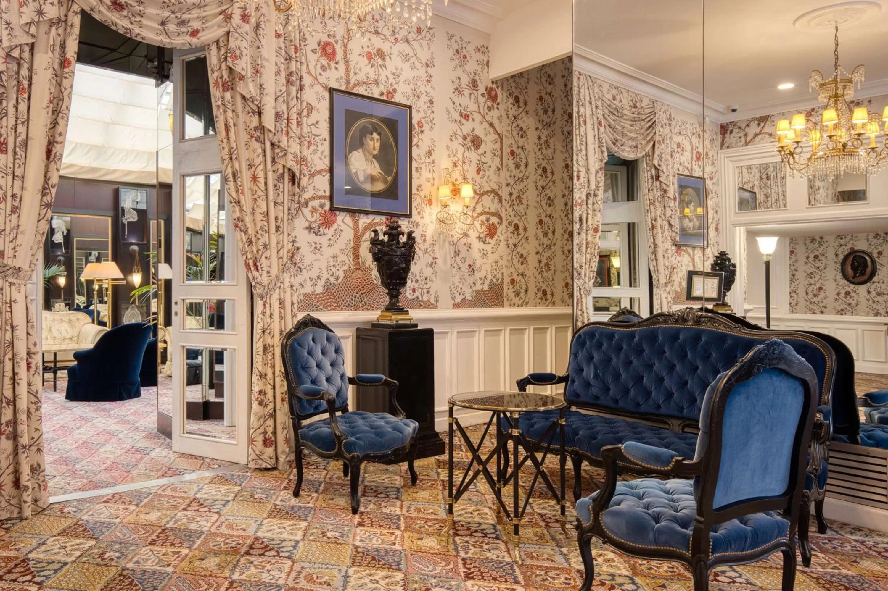 Lobby or reception in Grand Hotel de l'Opera - BW Premier Collection