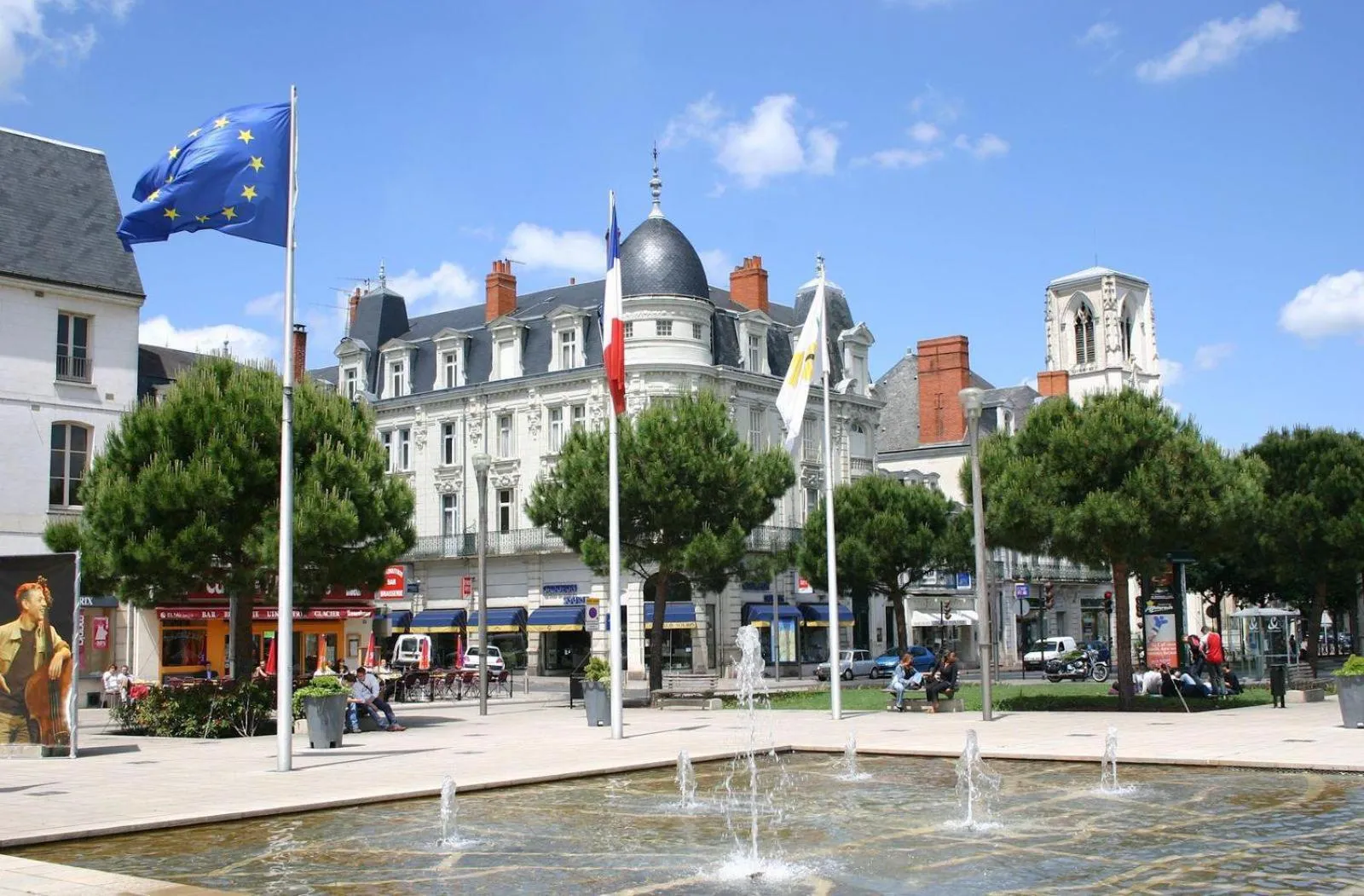 City view in ibis budget Châtellerault Nord