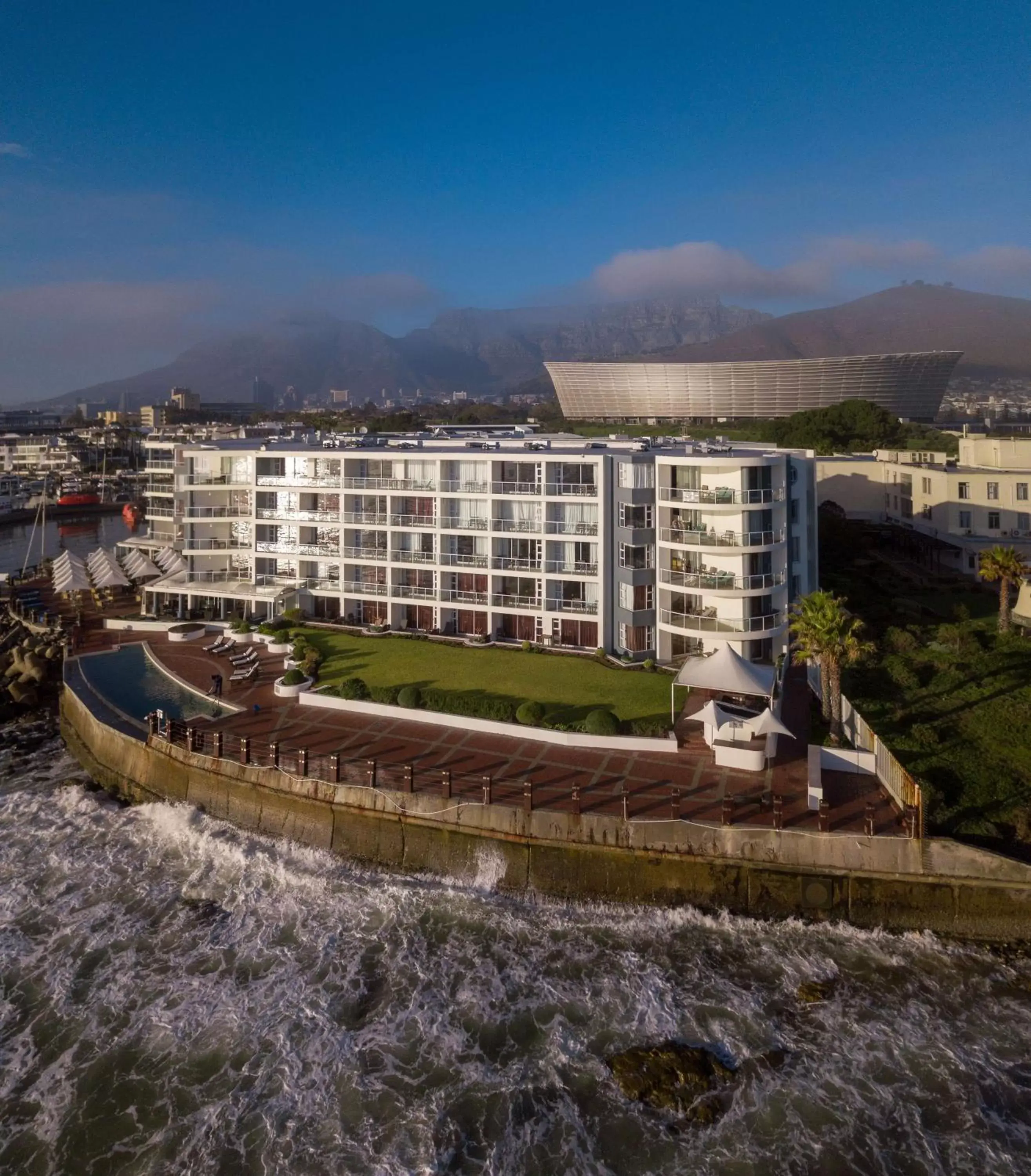 Property building in Radisson Blu Hotel Waterfront, Cape Town