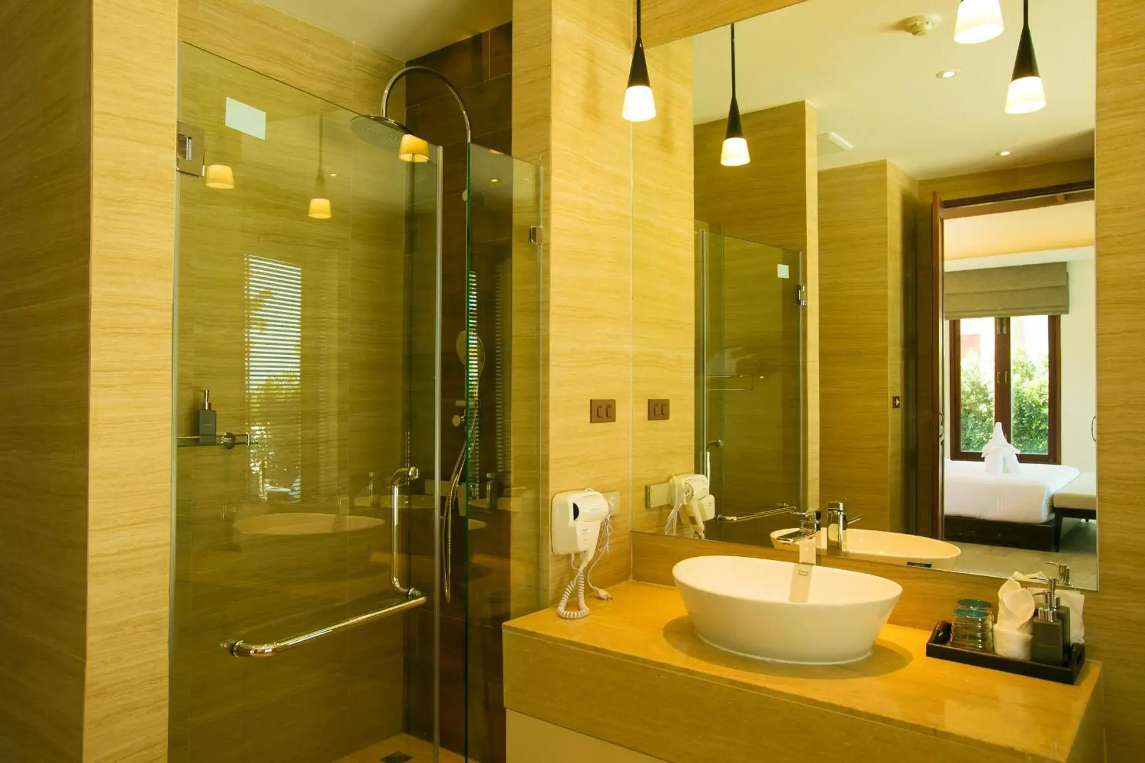 Bathroom in Triple Tree Beach Resort