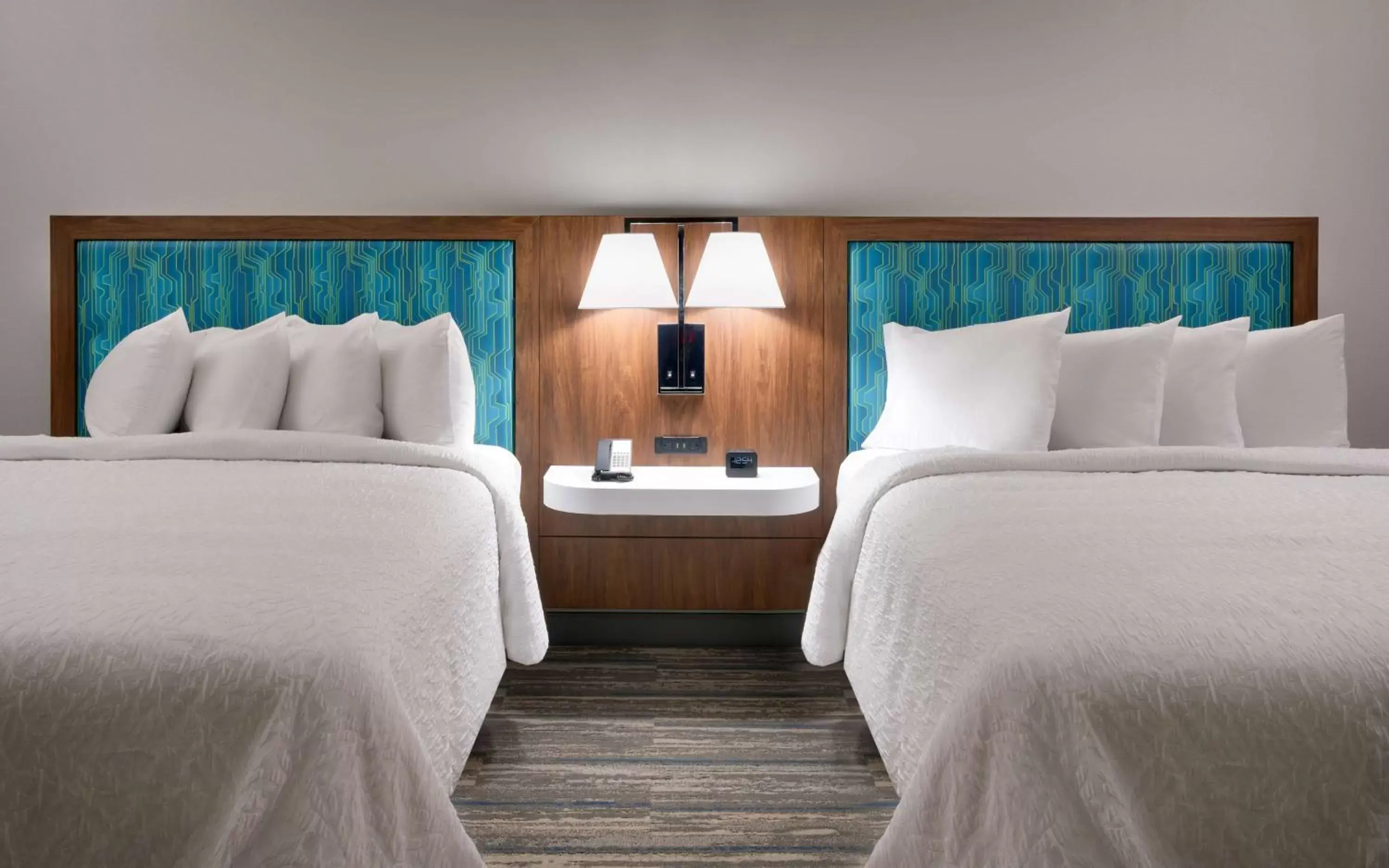 Bed in Hampton Inn & Suites Rockport-Fulton