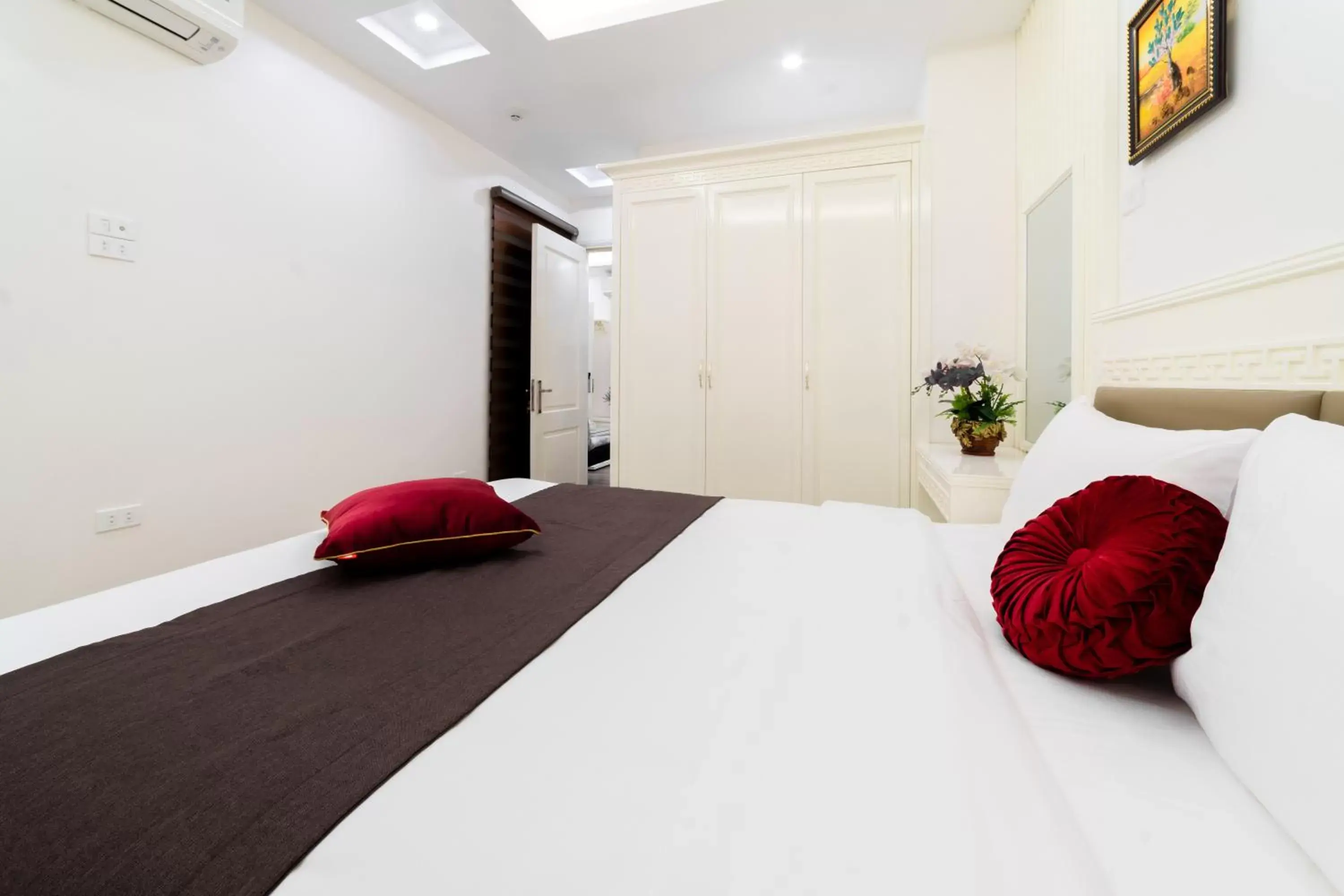 Bed in Rosee Apartment Hotel Bed in Rosee Apartment Hotel