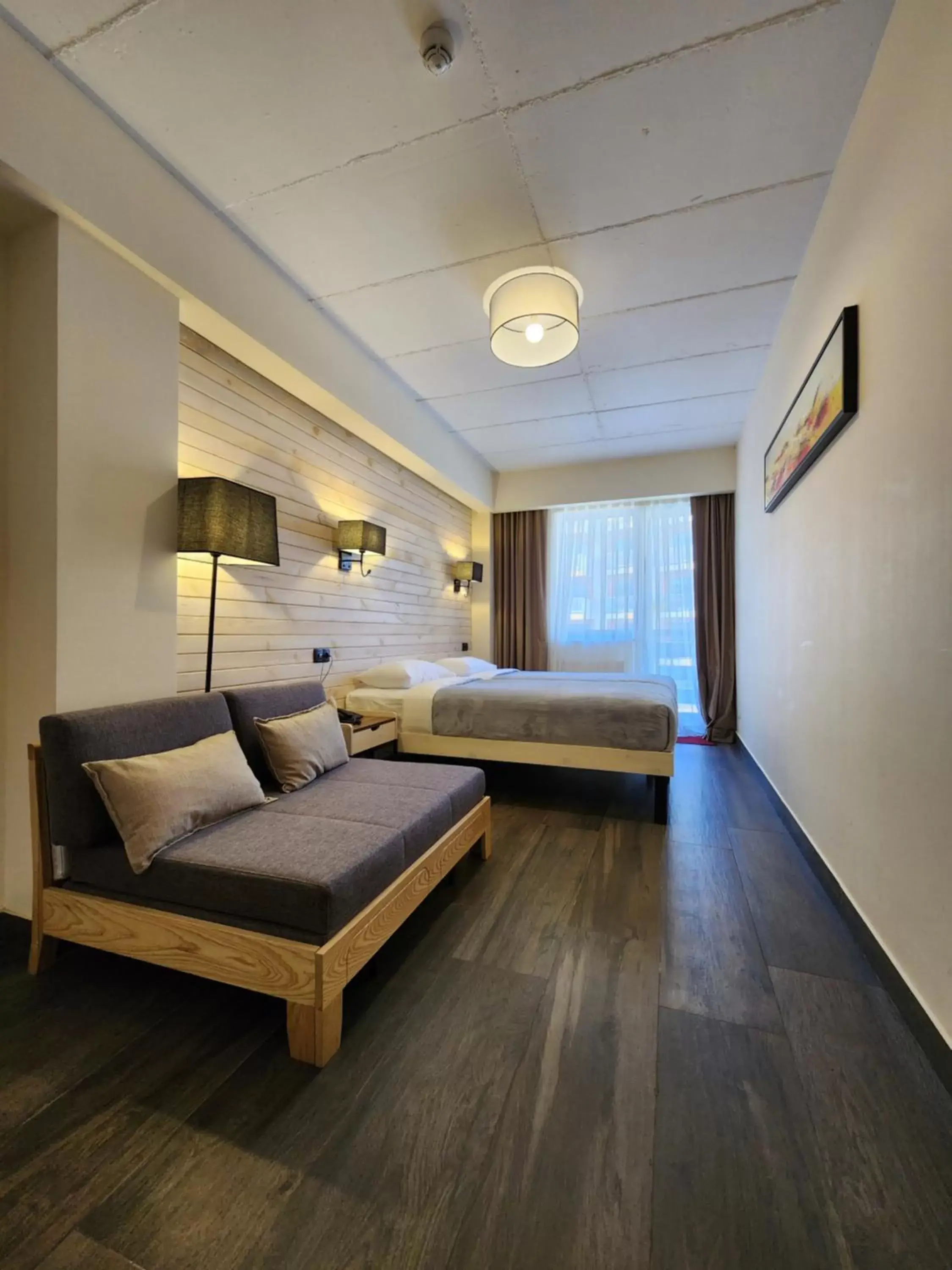 Bed in Gudauri Hills Apart Hotel